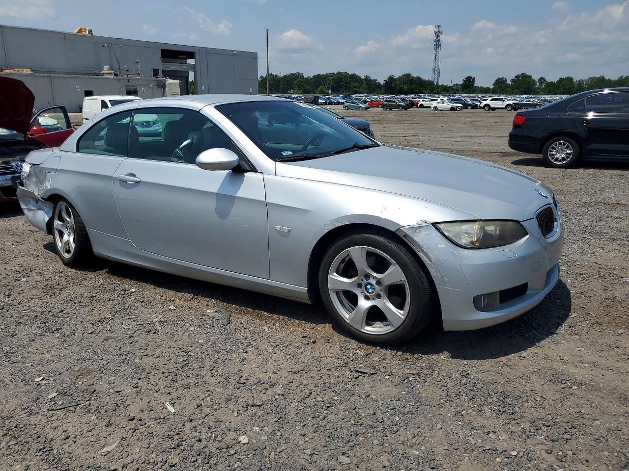 2007 Bmw 3 Series 328i Silver vin: WBAWL13517PX15446
