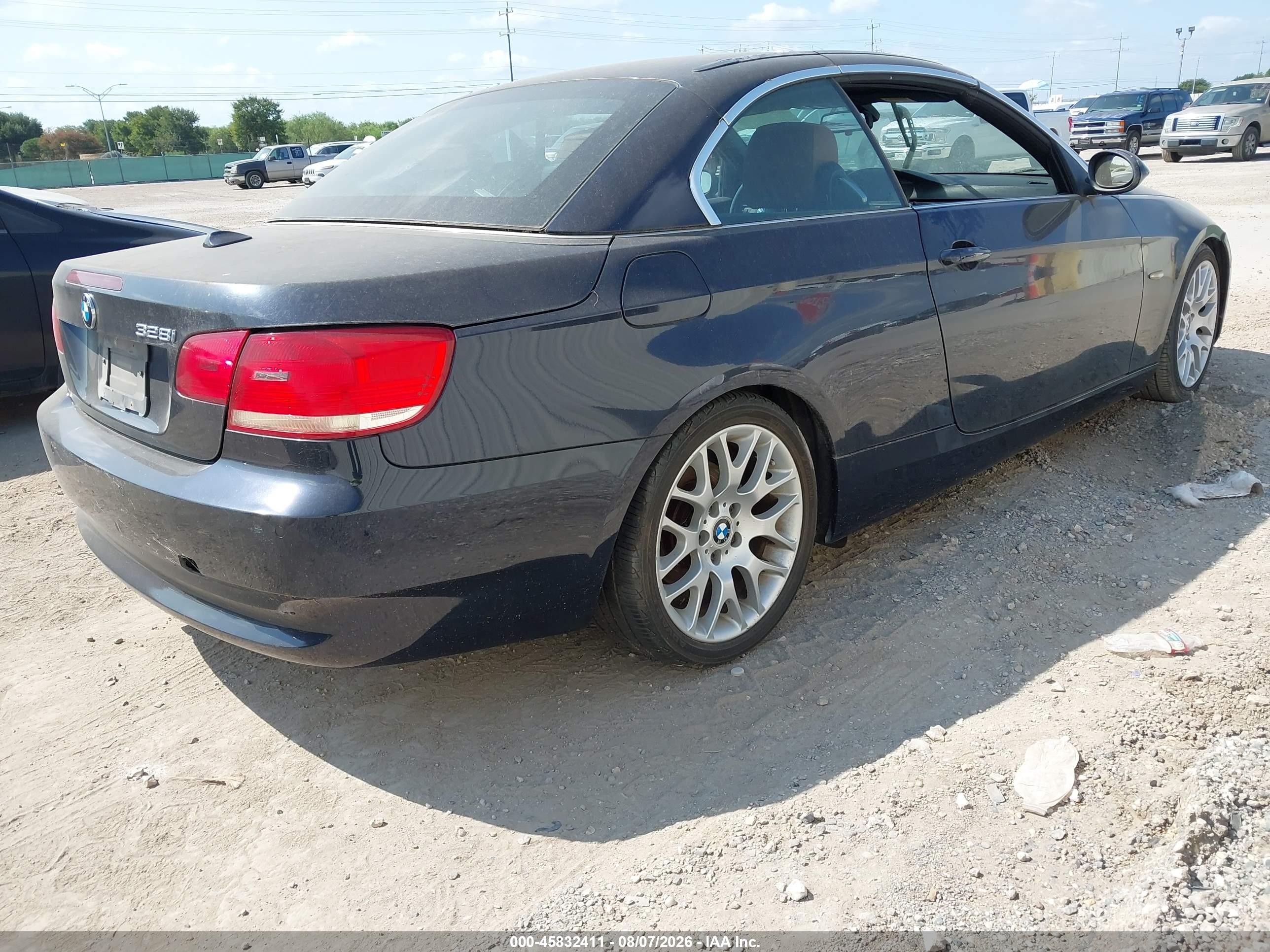 2008 Bmw 328i   Черный vin: WBAWL13518PX20146