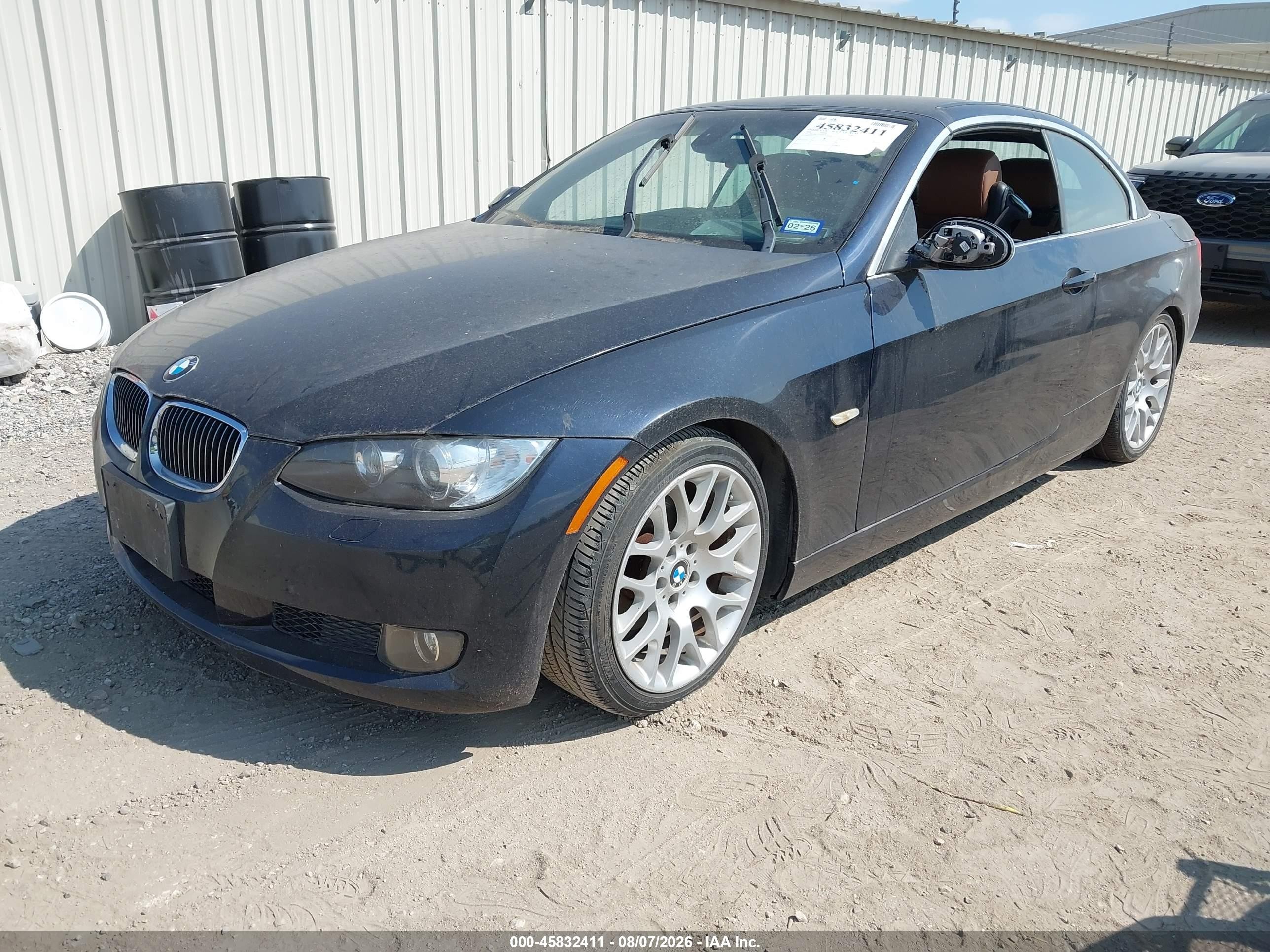 2008 Bmw 328i   Черный vin: WBAWL13518PX20146
