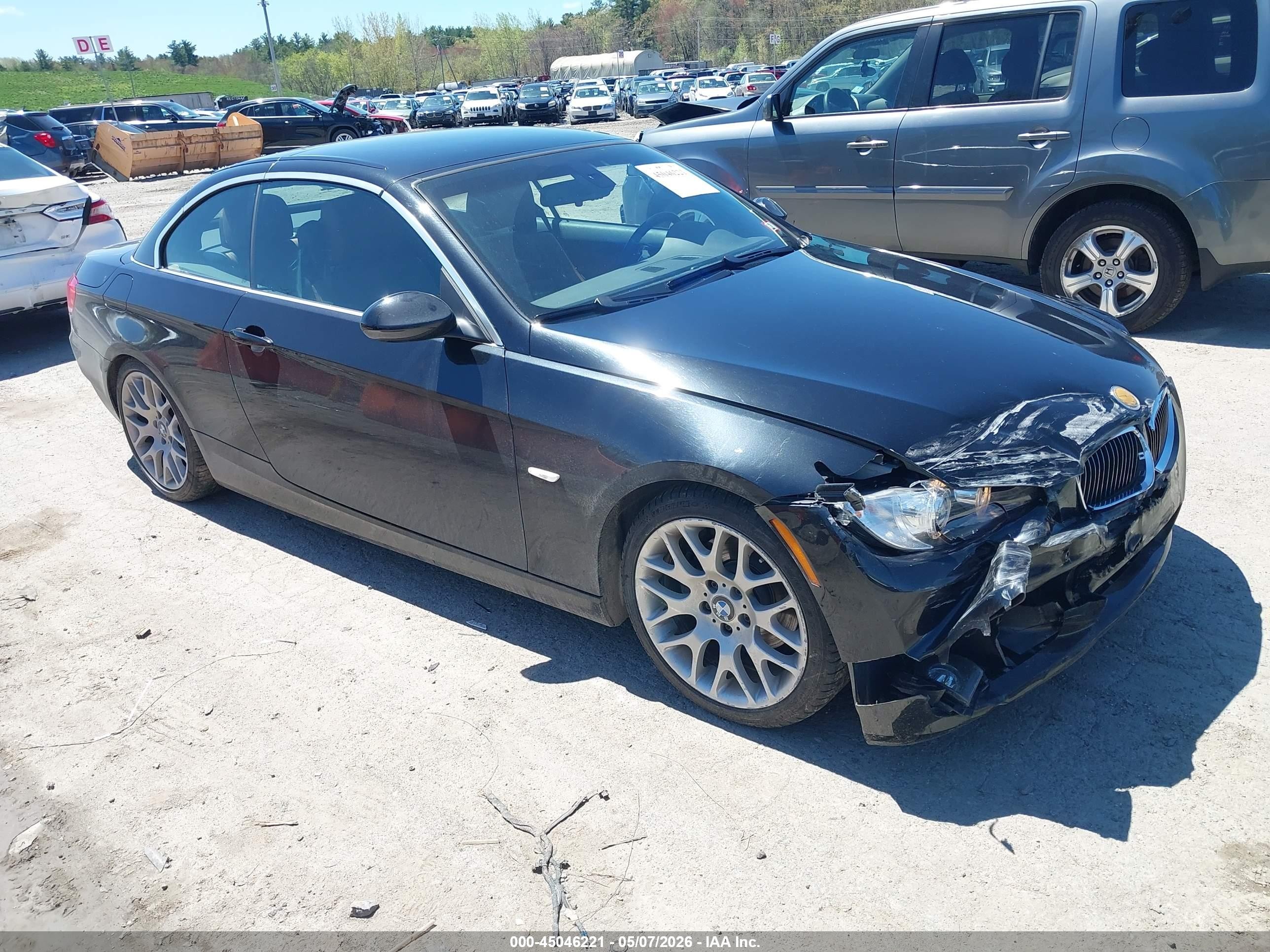 2009 Bmw 328i   Black vin: WBAWL13519PX23386
