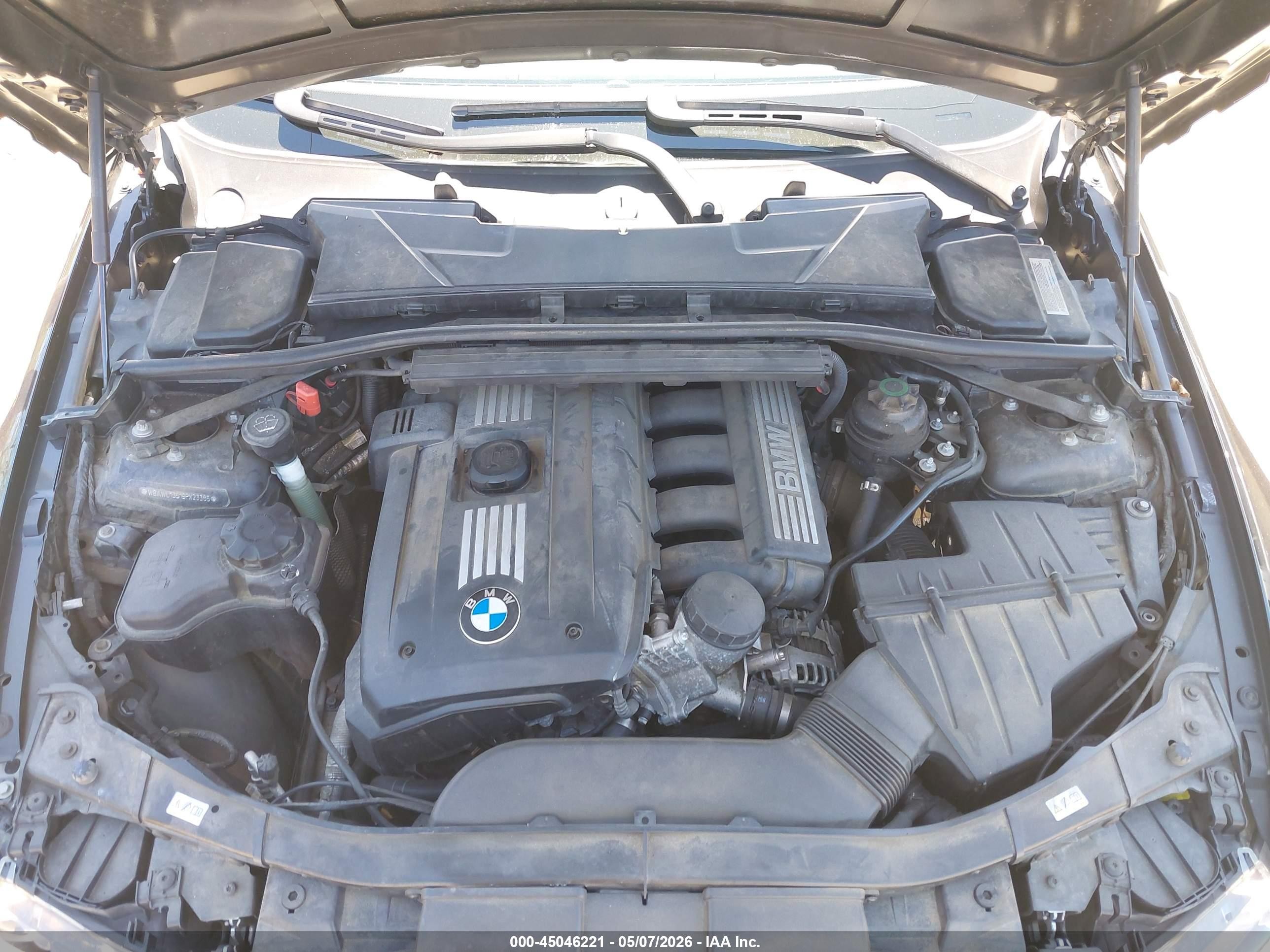 2009 Bmw 328i   Black vin: WBAWL13519PX23386