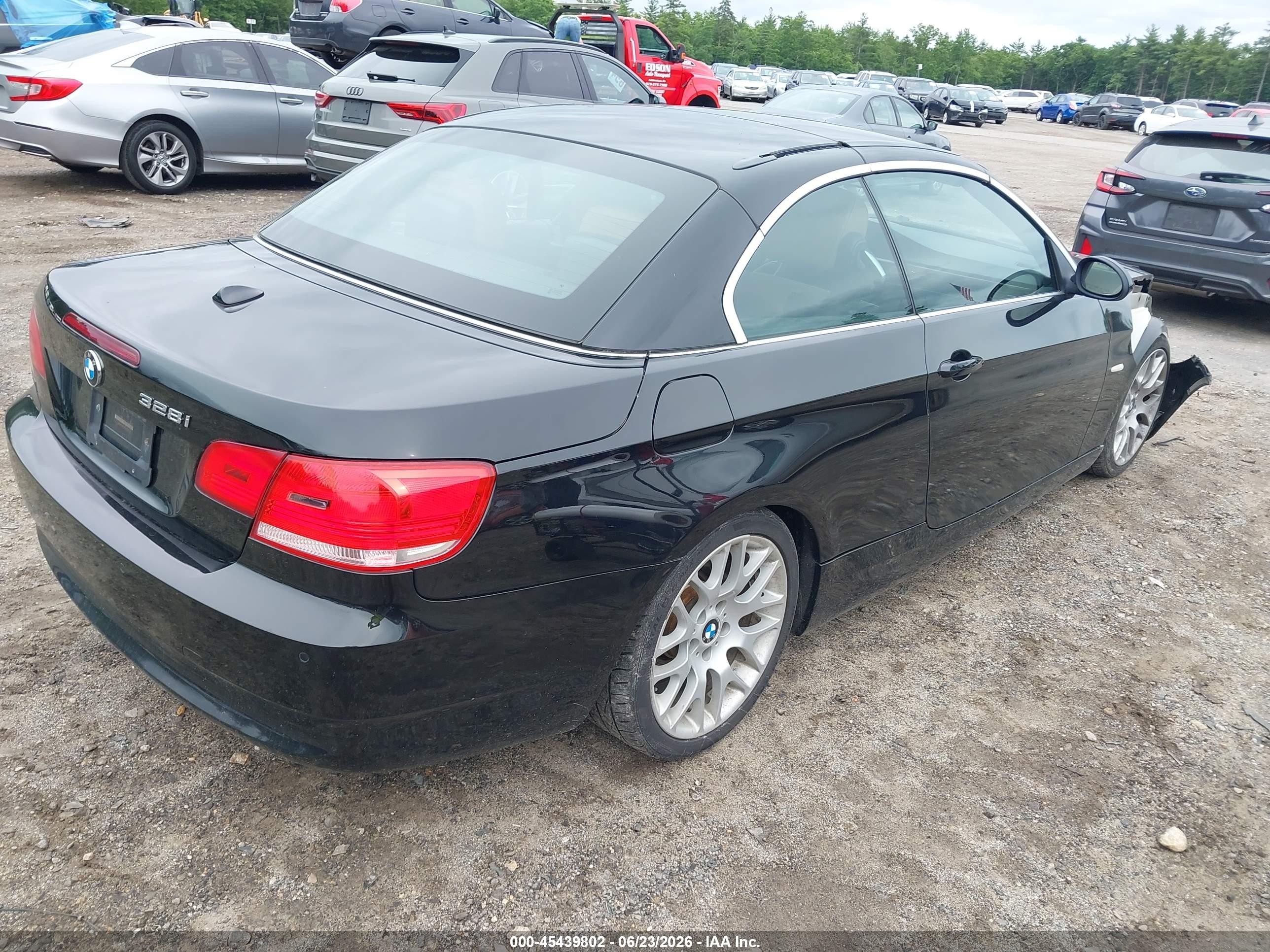 2008 Bmw 328i   Black vin: WBAWL13528PX21578