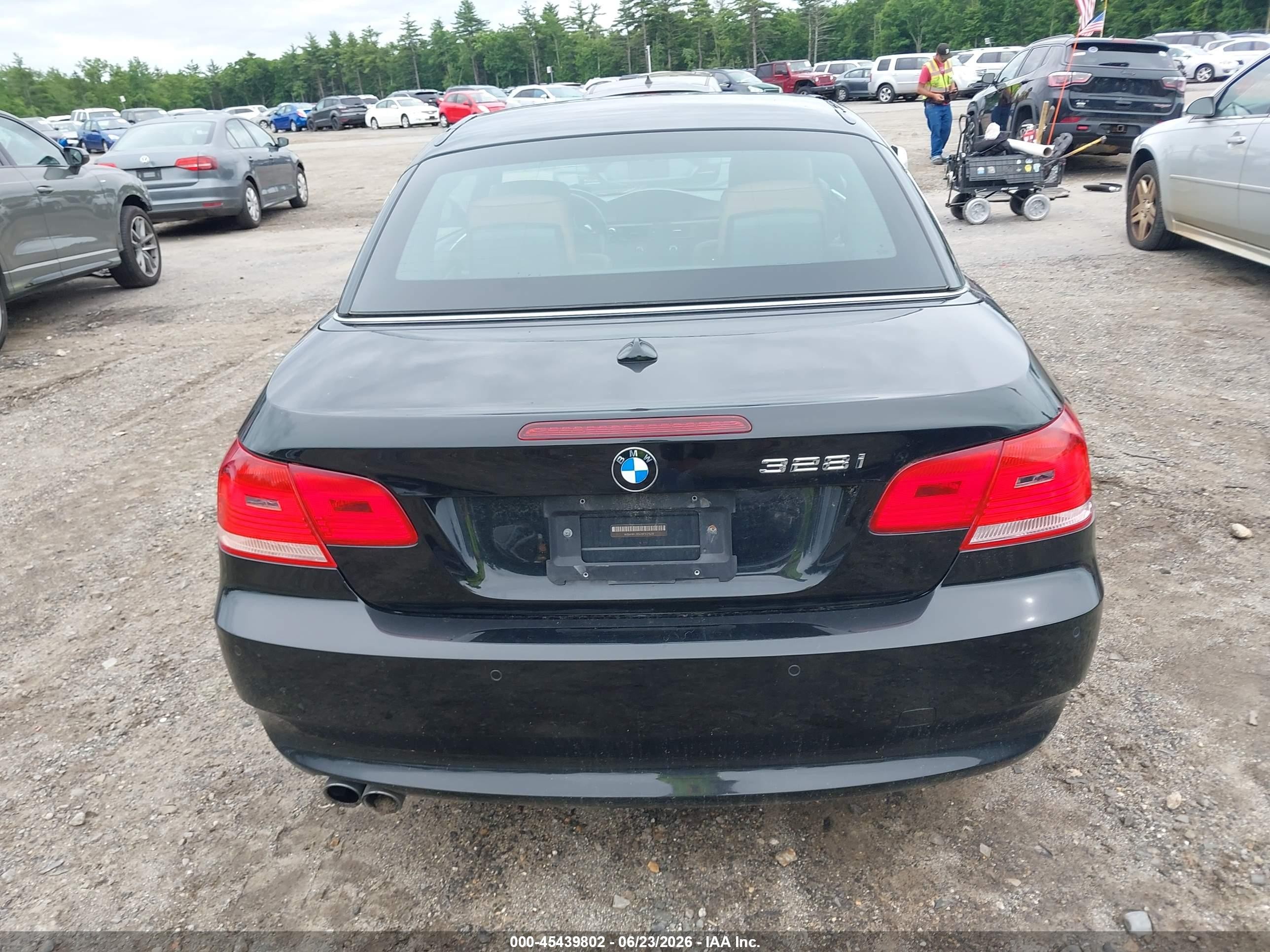 2008 Bmw 328i   Black vin: WBAWL13528PX21578
