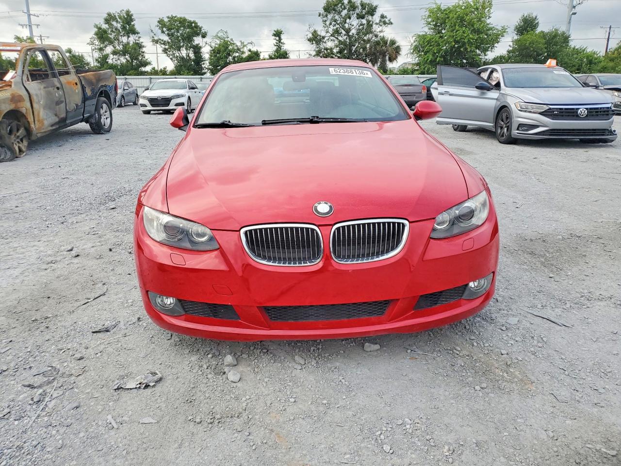 2009 Bmw 328 I Red vin: WBAWL13529PX24773