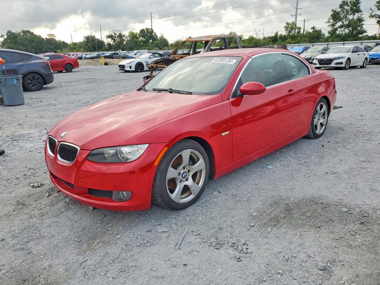 2009 Bmw 328 I Red vin: WBAWL13529PX24773