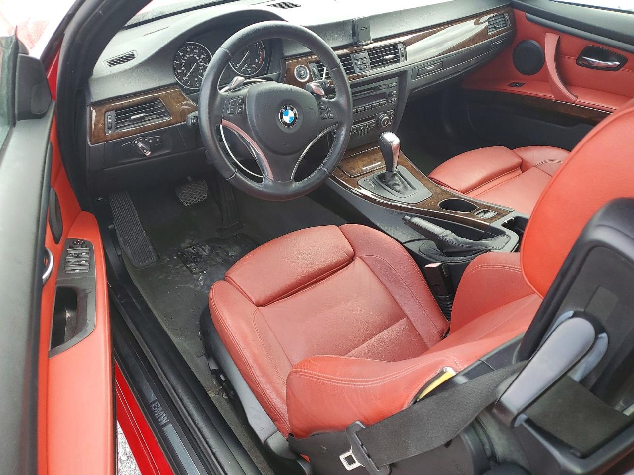 2009 Bmw 328 I Red vin: WBAWL13529PX24773