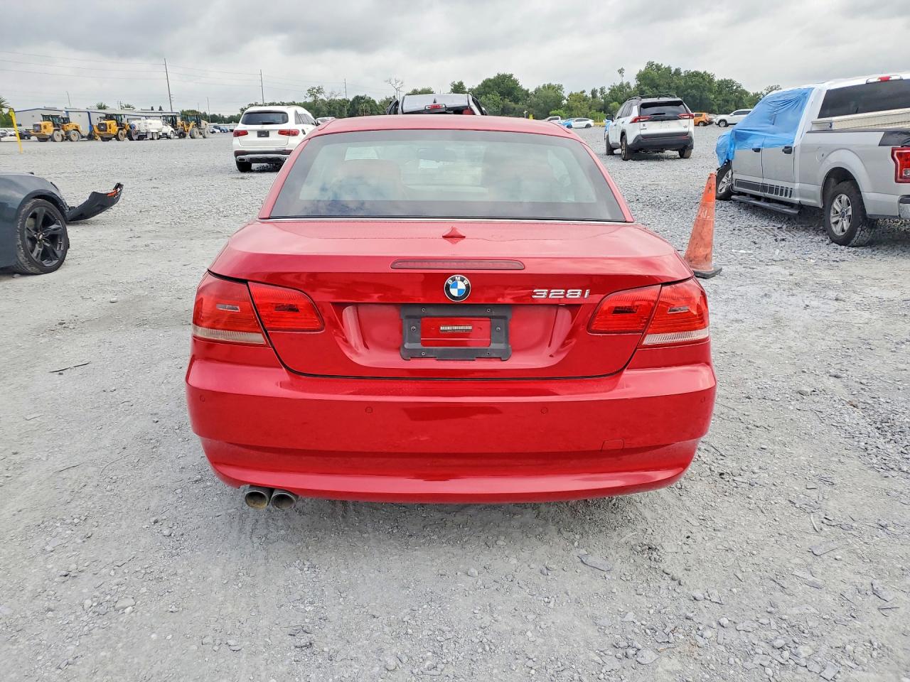 2009 Bmw 328 I Red vin: WBAWL13529PX24773