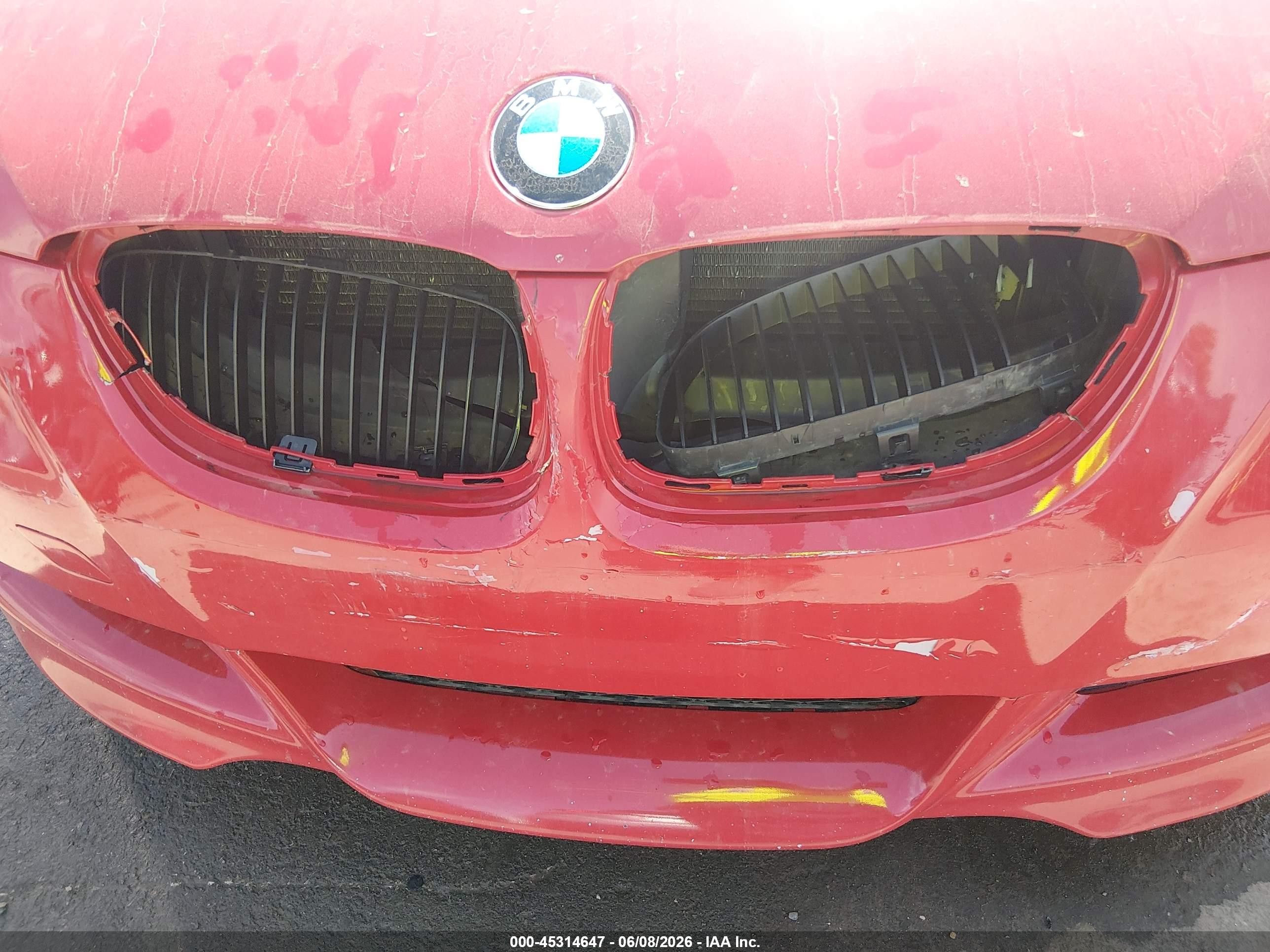 2008 Bmw 328i Red vin: WBAWL13538PX18740