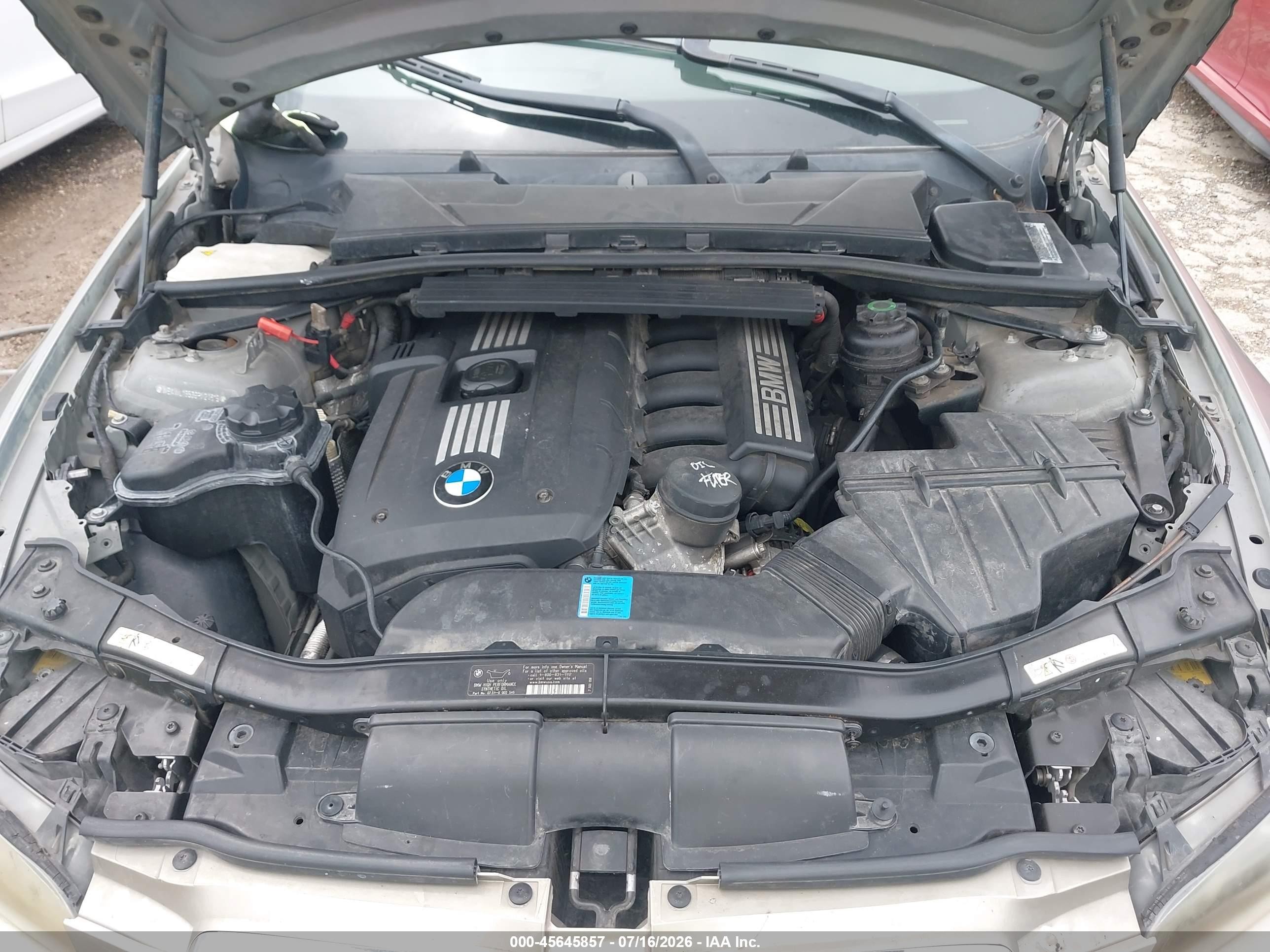 2009 Bmw 328i   Бежевый vin: WBAWL13539PX24619