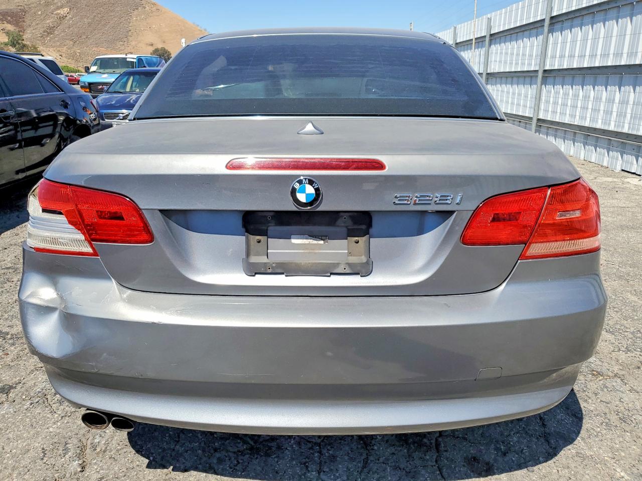 2009 Bmw 328 I Gray vin: WBAWL13539PX24765