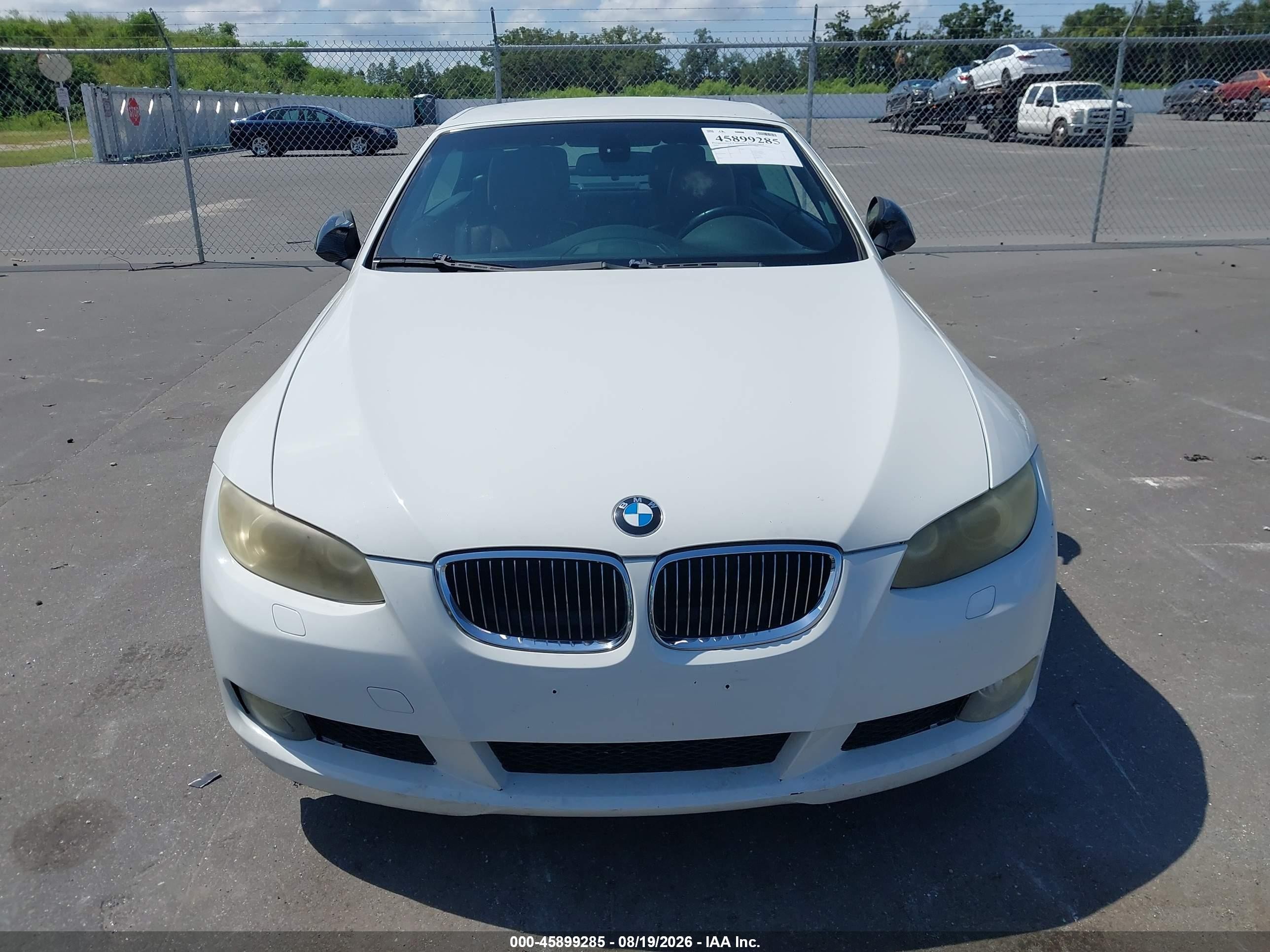 2009 Bmw 328i   White vin: WBAWL13539PX27049