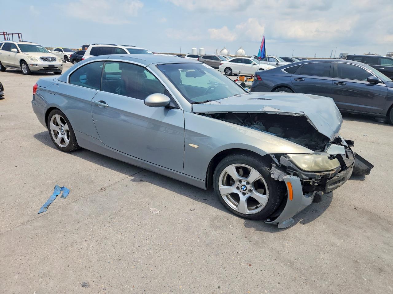 2007 Bmw 328 I Green vin: WBAWL13547PX16008