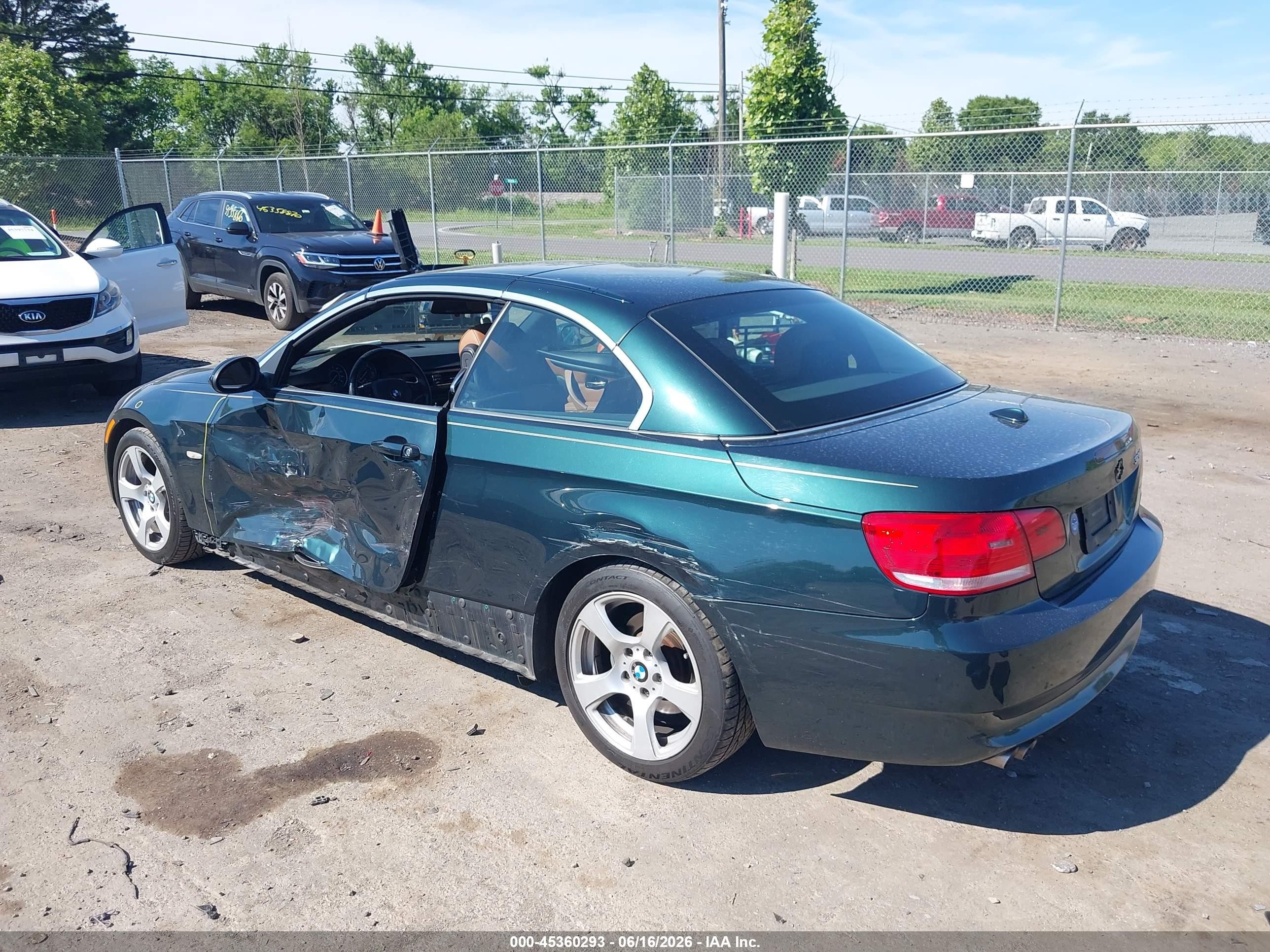 2007 Bmw 328i   Green vin: WBAWL13547PX16994
