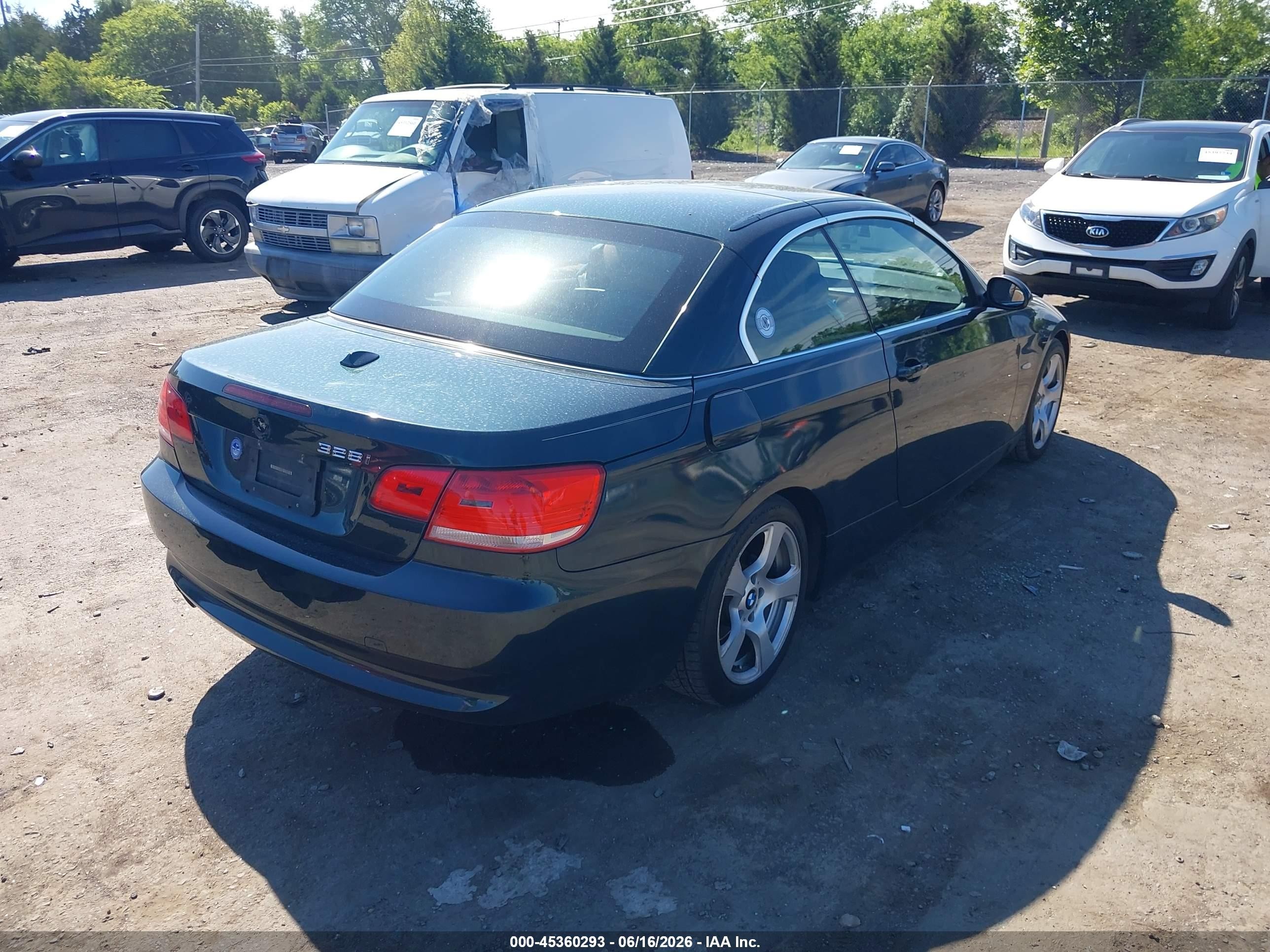 2007 Bmw 328i   Green vin: WBAWL13547PX16994