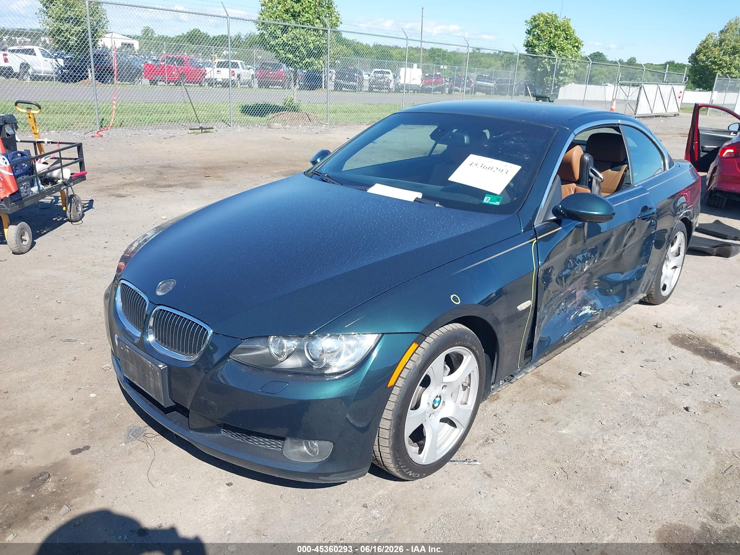 2007 Bmw 328i   Green vin: WBAWL13547PX16994