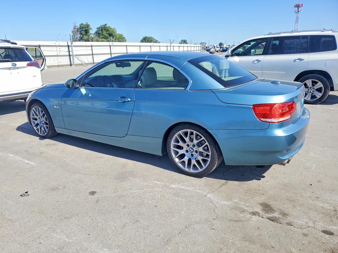 2008 Bmw 328 I Blue vin: WBAWL13548PX11456