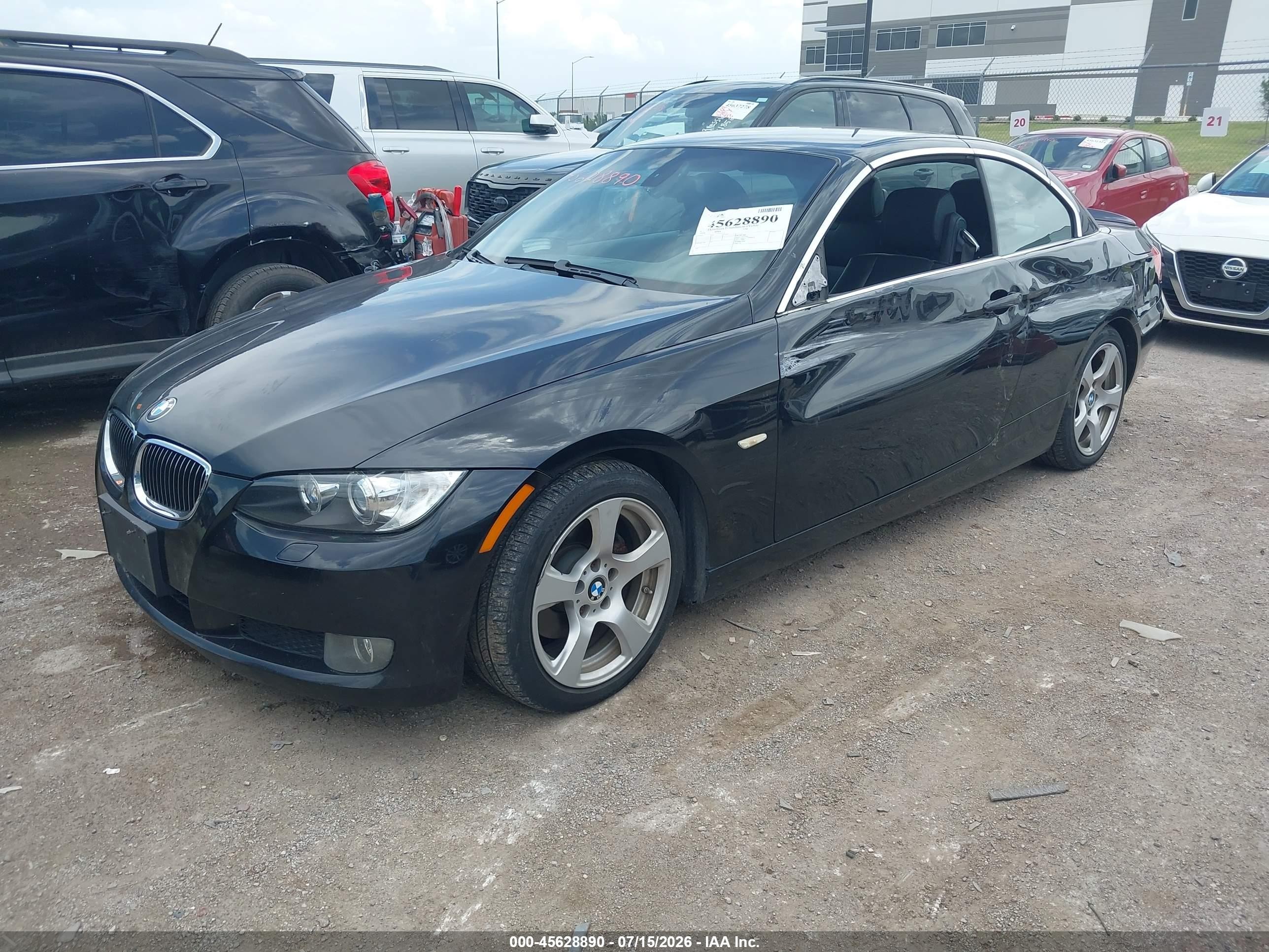 2008 Bmw 328i   Черный vin: WBAWL13548PX19914