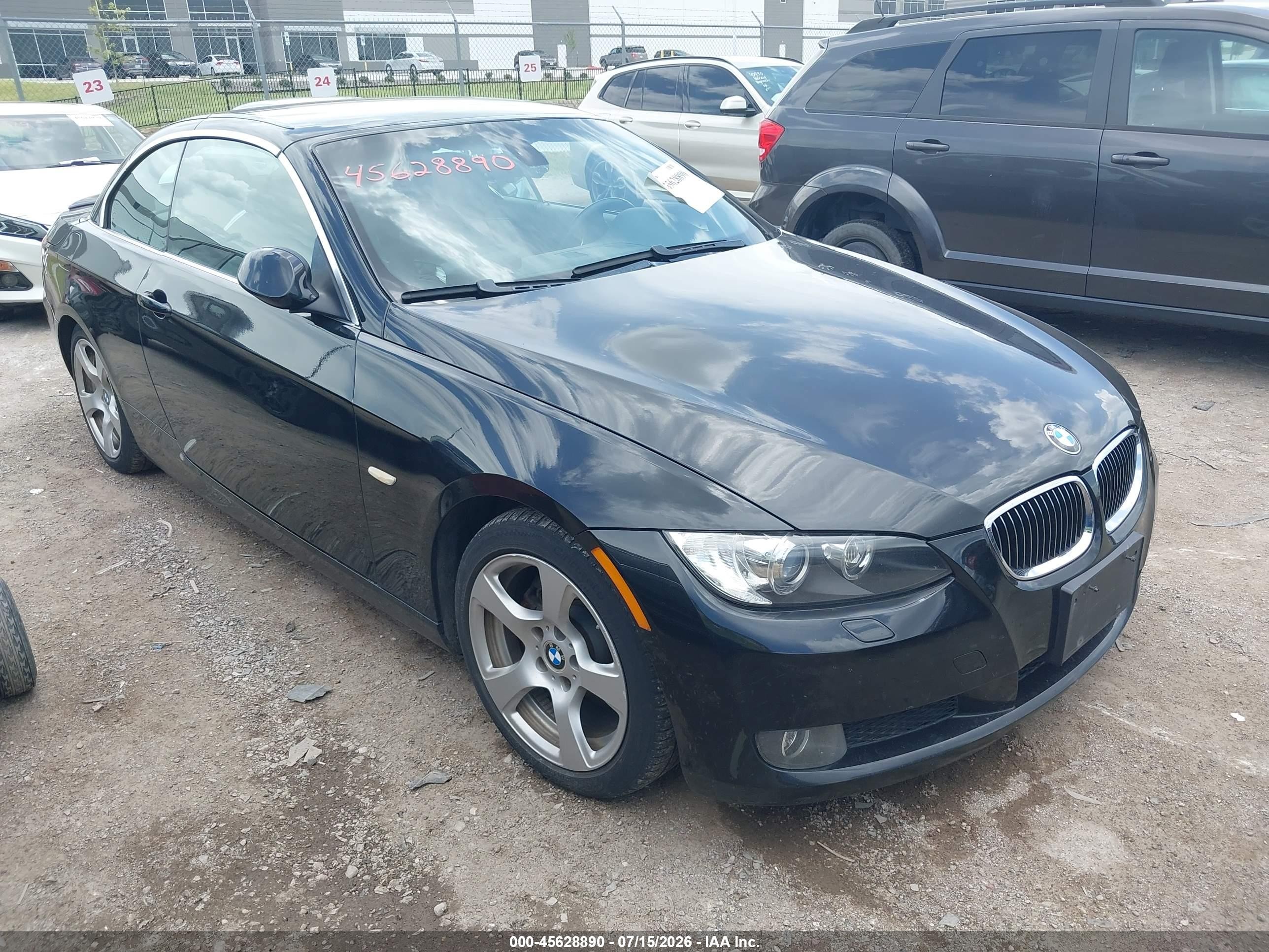 2008 Bmw 328i   Черный vin: WBAWL13548PX19914