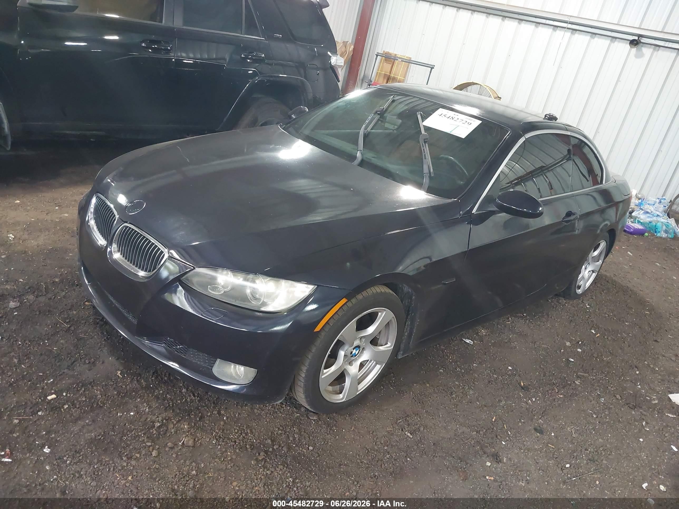 2008 Bmw 328i   Dark Blue vin: WBAWL13558PX18061