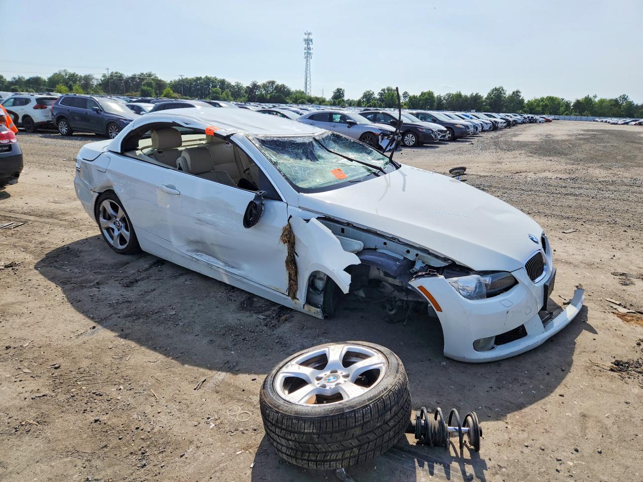 2008 Bmw 328 I Белый vin: WBAWL13558PX19596