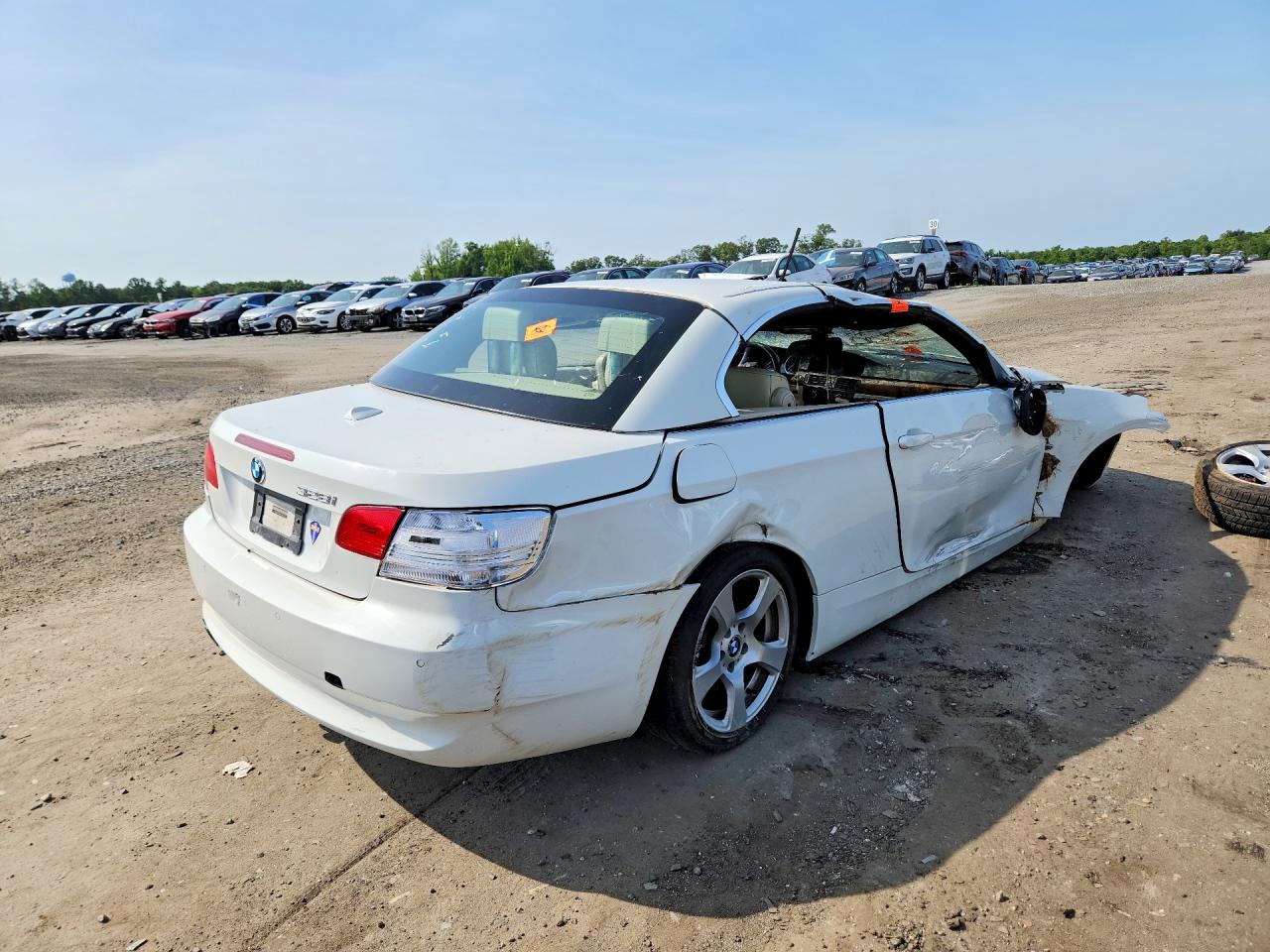 2008 Bmw 328 I Белый vin: WBAWL13558PX19596