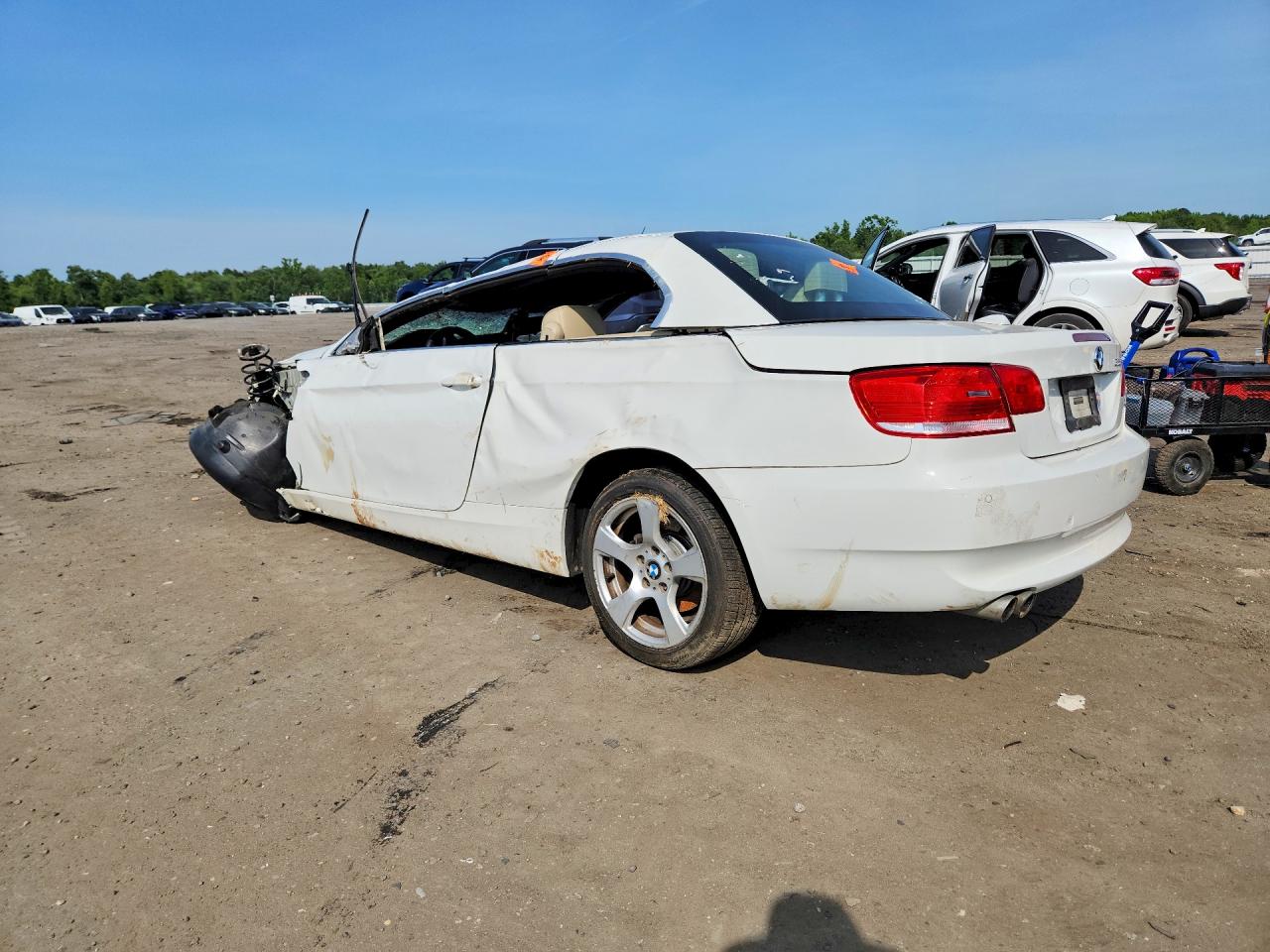 2008 Bmw 328 I Белый vin: WBAWL13558PX19596