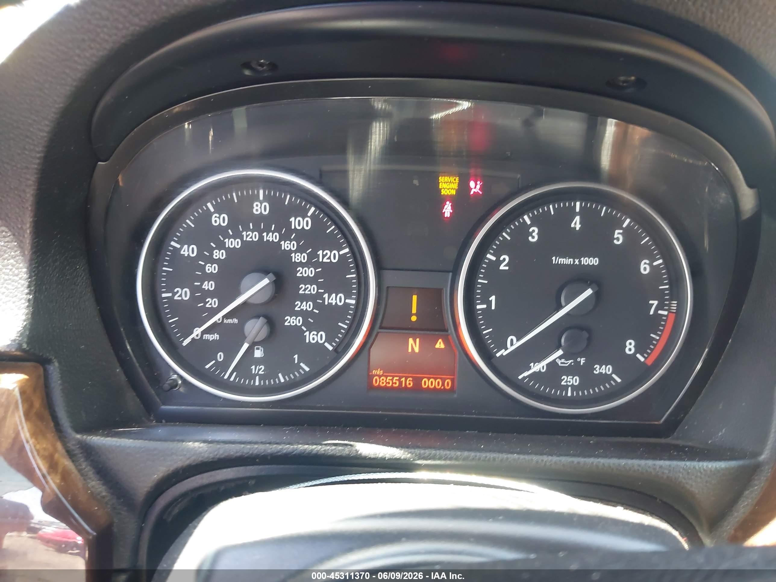 2009 Bmw 328i   Red vin: WBAWL13559PX24847