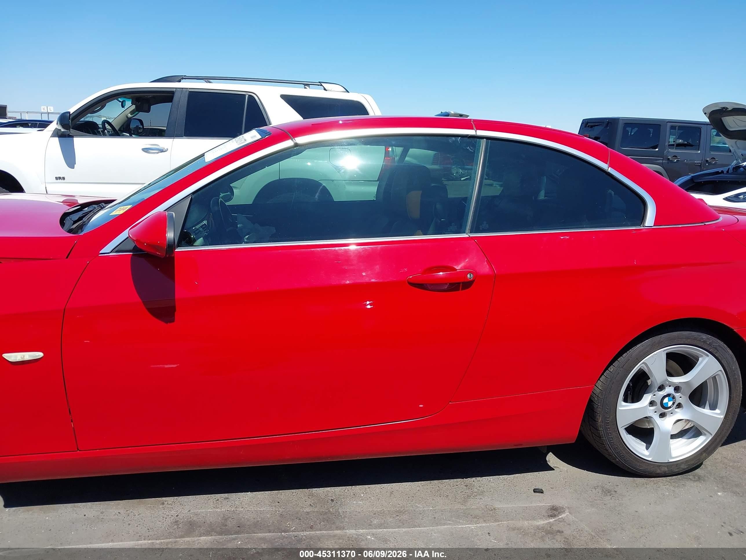 2009 Bmw 328i   Red vin: WBAWL13559PX24847