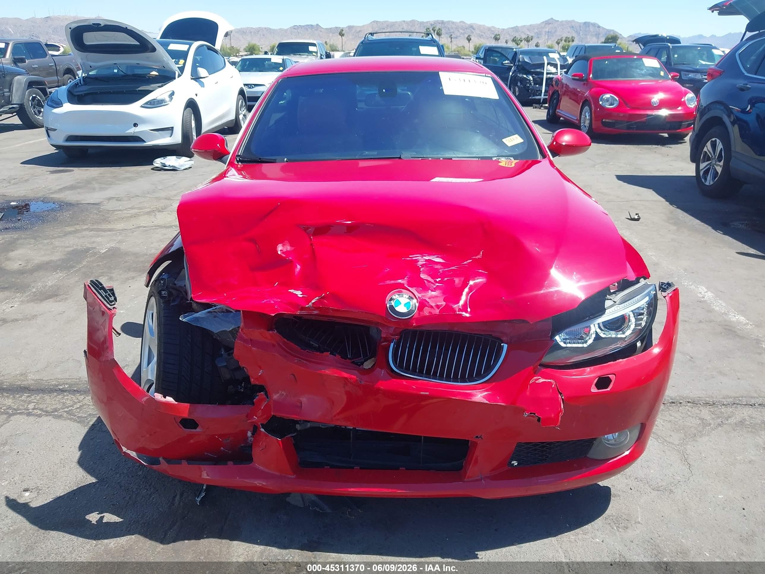 2009 Bmw 328i   Red vin: WBAWL13559PX24847