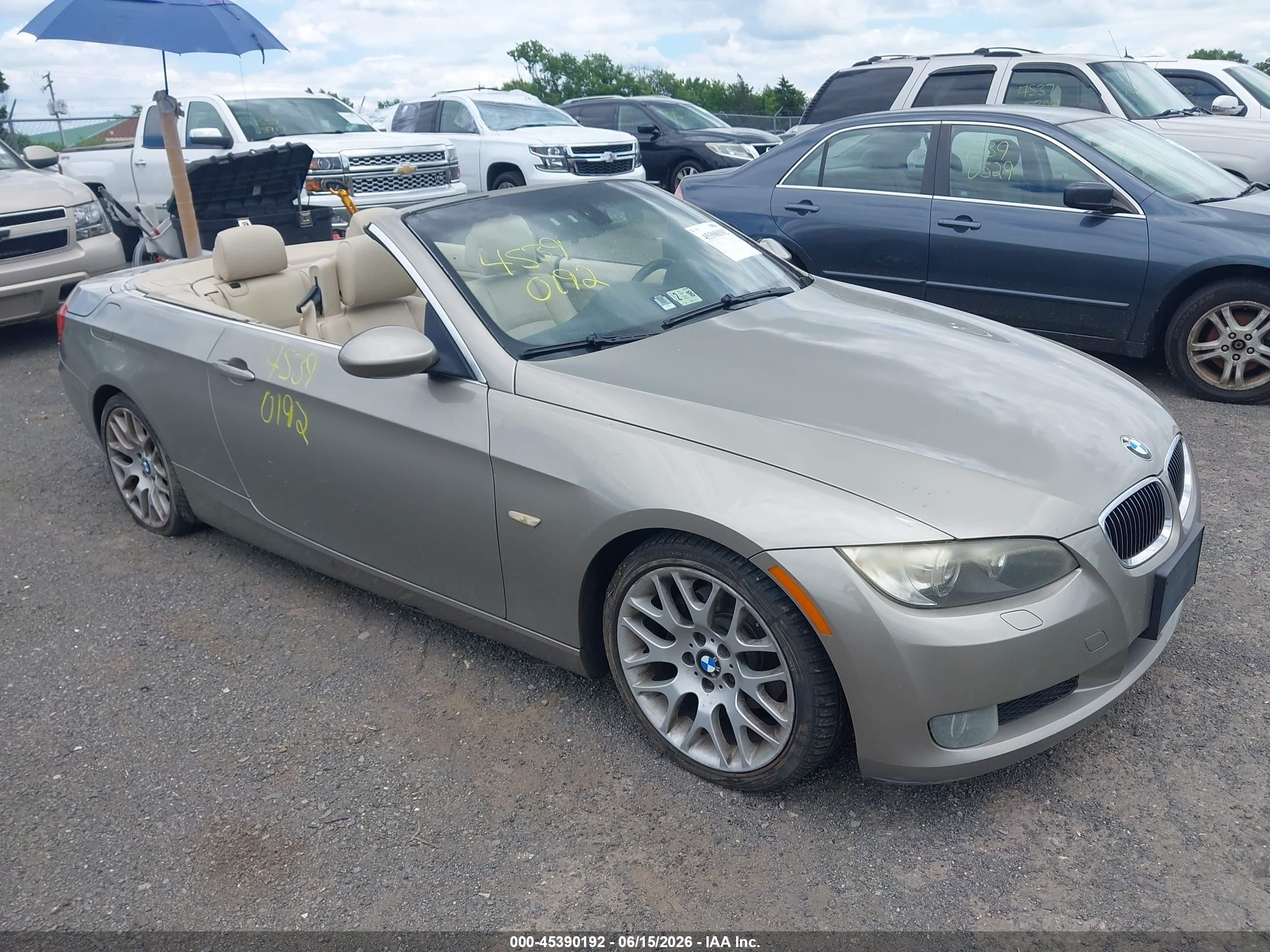 2009 Bmw 328i   Gold vin: WBAWL13559PX26632