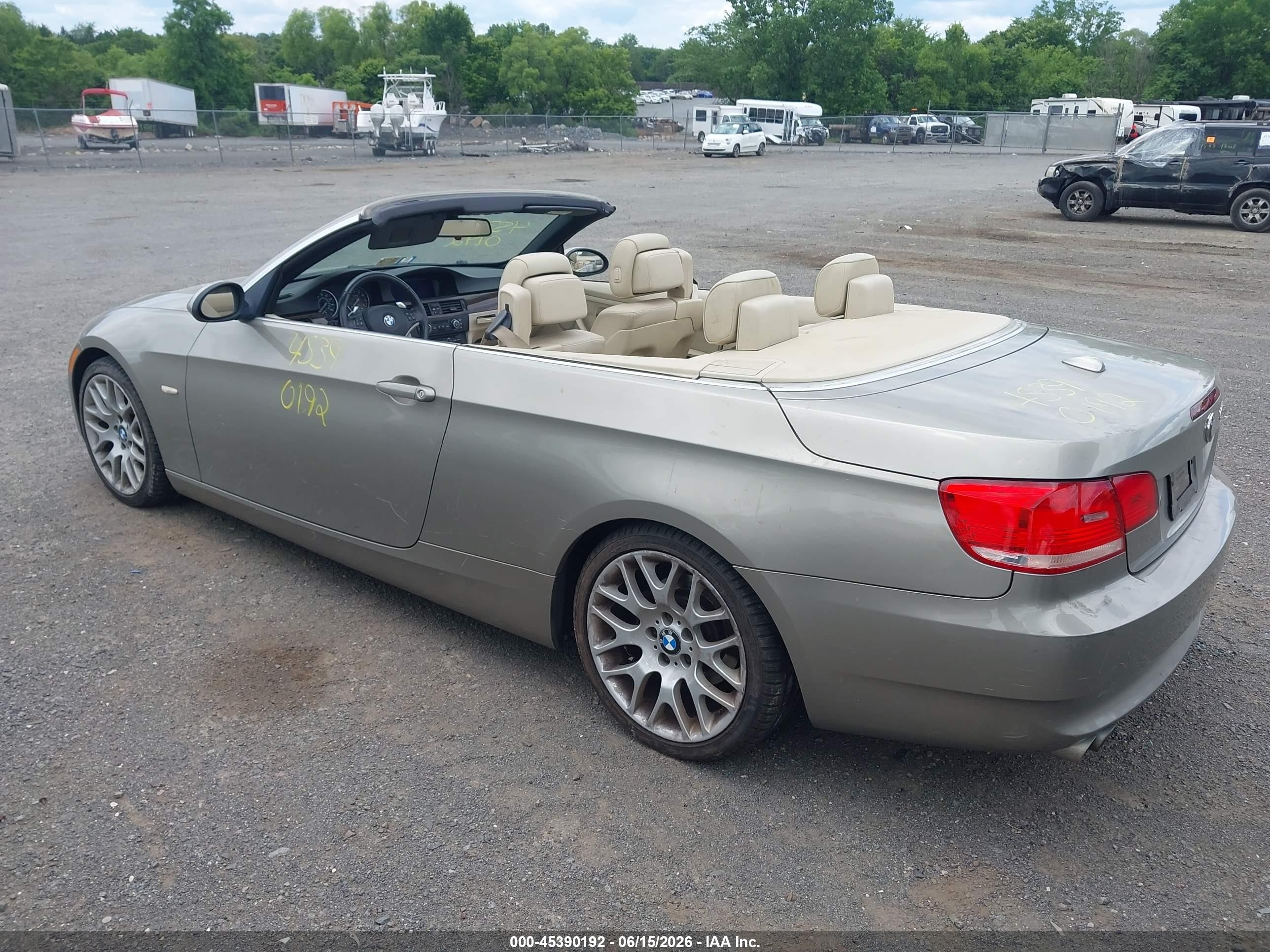 2009 Bmw 328i   Gold vin: WBAWL13559PX26632