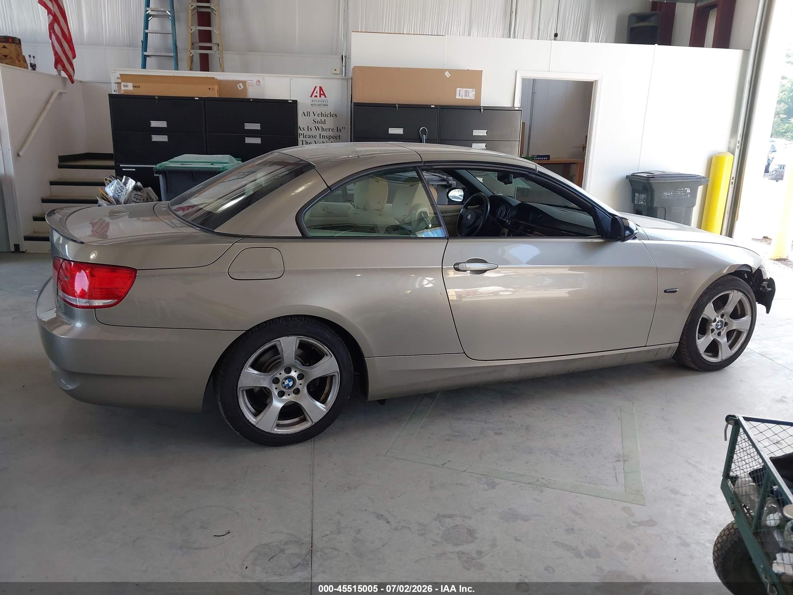 2007 Bmw 328i   Gold vin: WBAWL13567PX14096