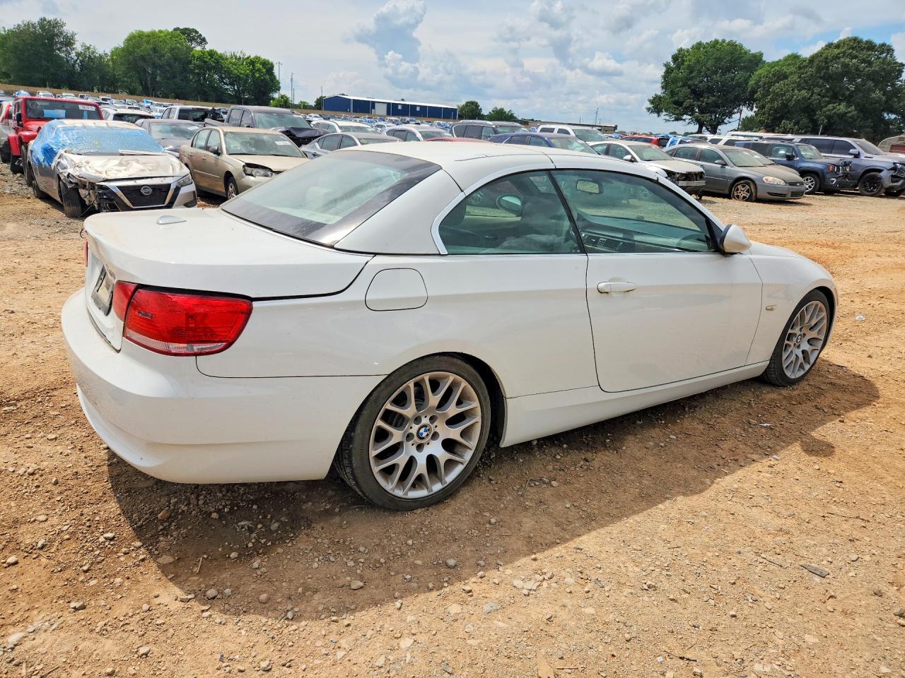 2007 Bmw 328 I White vin: WBAWL13567PX15099
