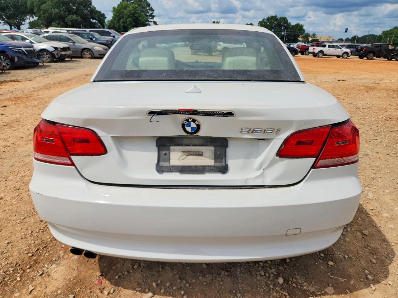 2007 Bmw 328 I White vin: WBAWL13567PX15099