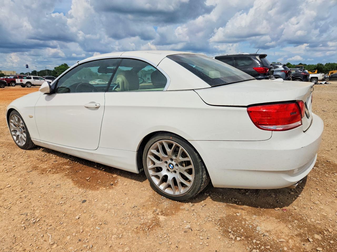 2007 Bmw 328 I White vin: WBAWL13567PX15099