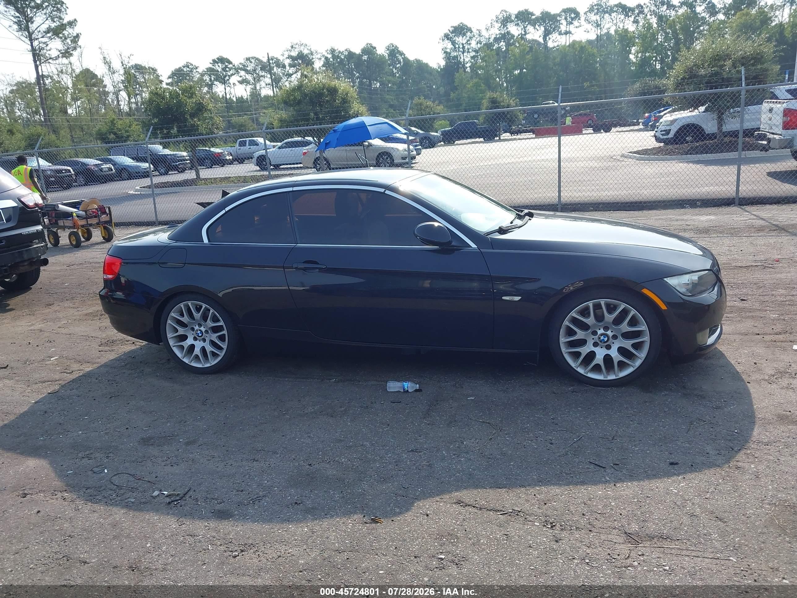 2007 Bmw 328i   Черный vin: WBAWL13567PX15491