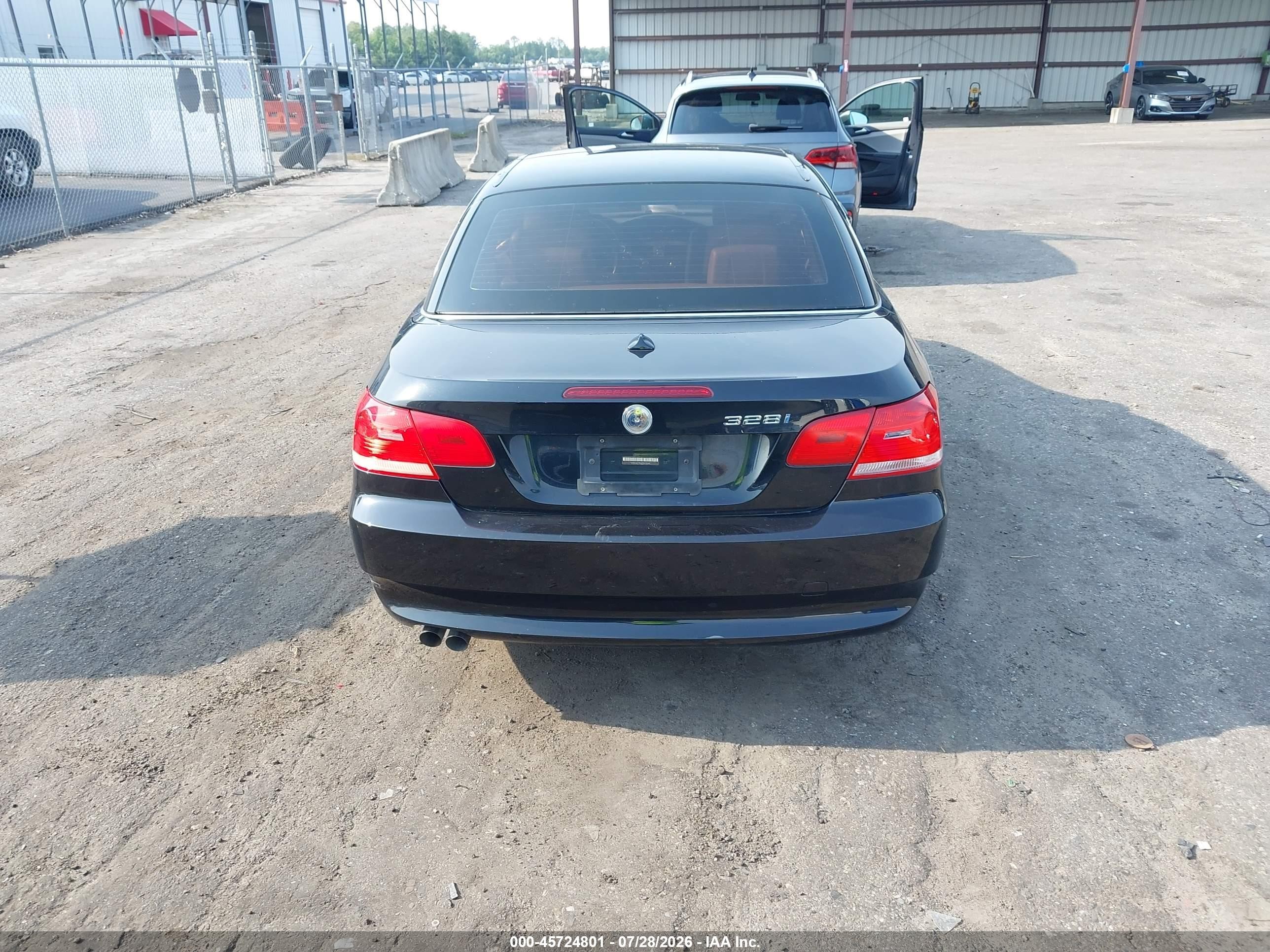 2007 Bmw 328i   Черный vin: WBAWL13567PX15491