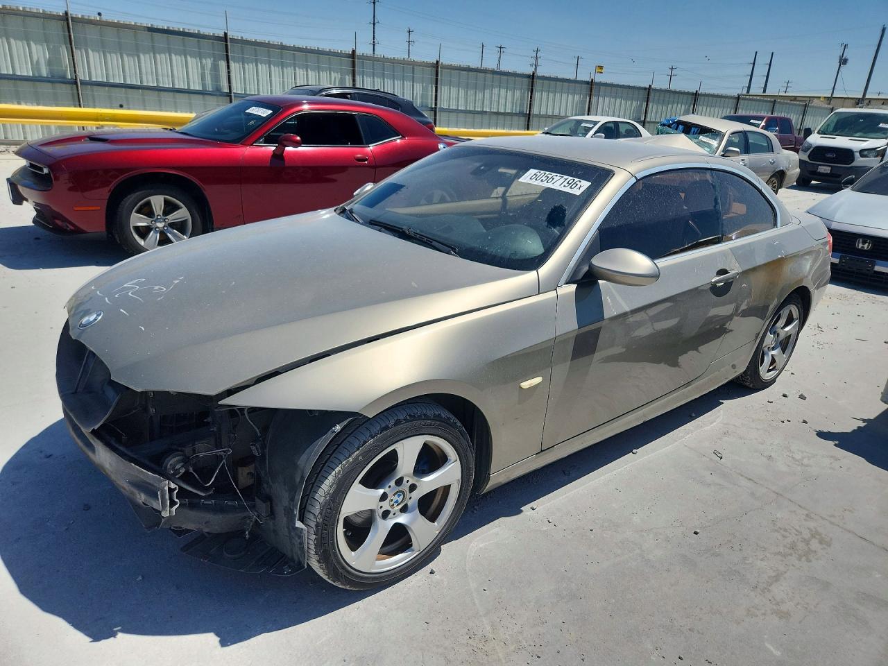 2008 Bmw 328 I Cream vin: WBAWL13568PX21664