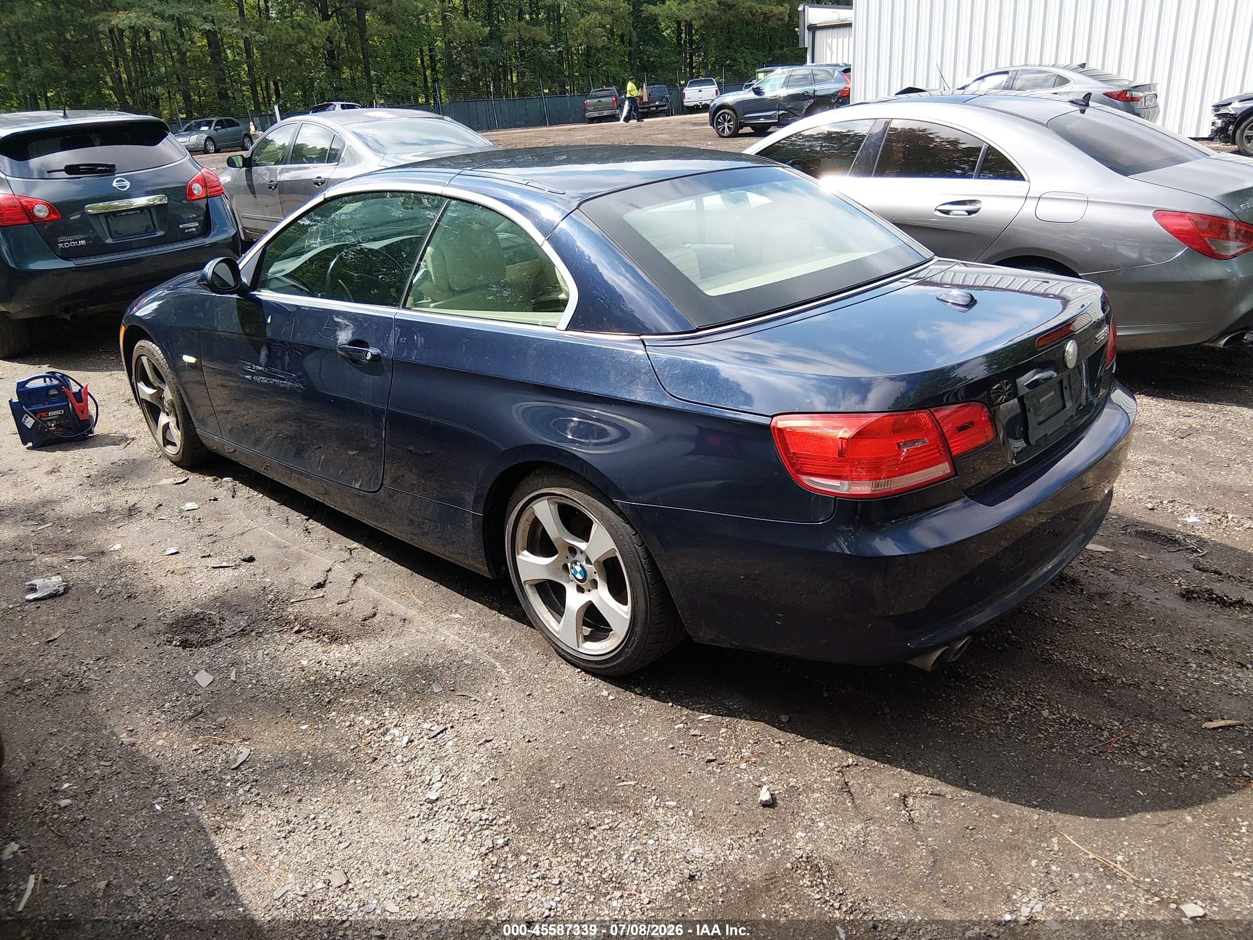 2008 Bmw 328i   Blue vin: WBAWL13578PX11581