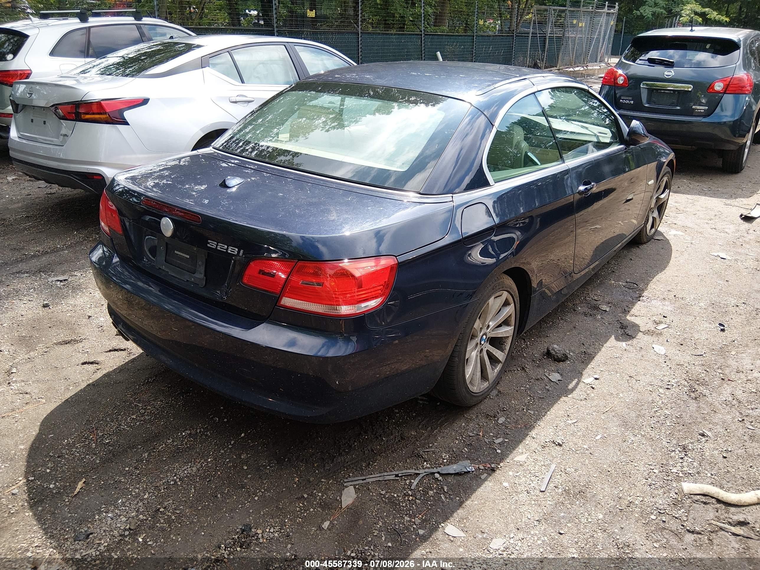 2008 Bmw 328i   Blue vin: WBAWL13578PX11581
