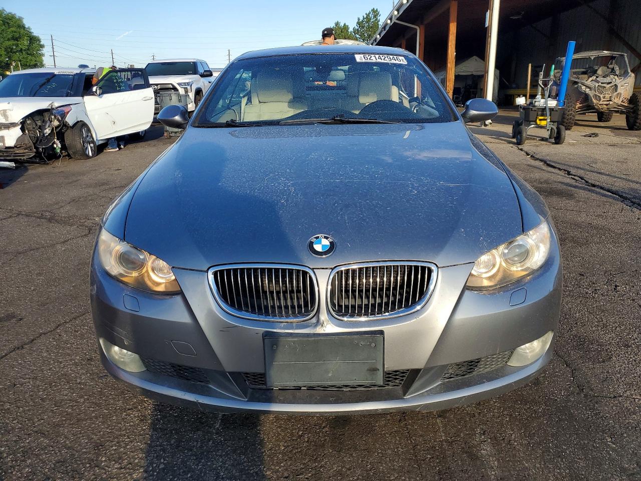 2008 Bmw 328 I Gray vin: WBAWL13578PX18451