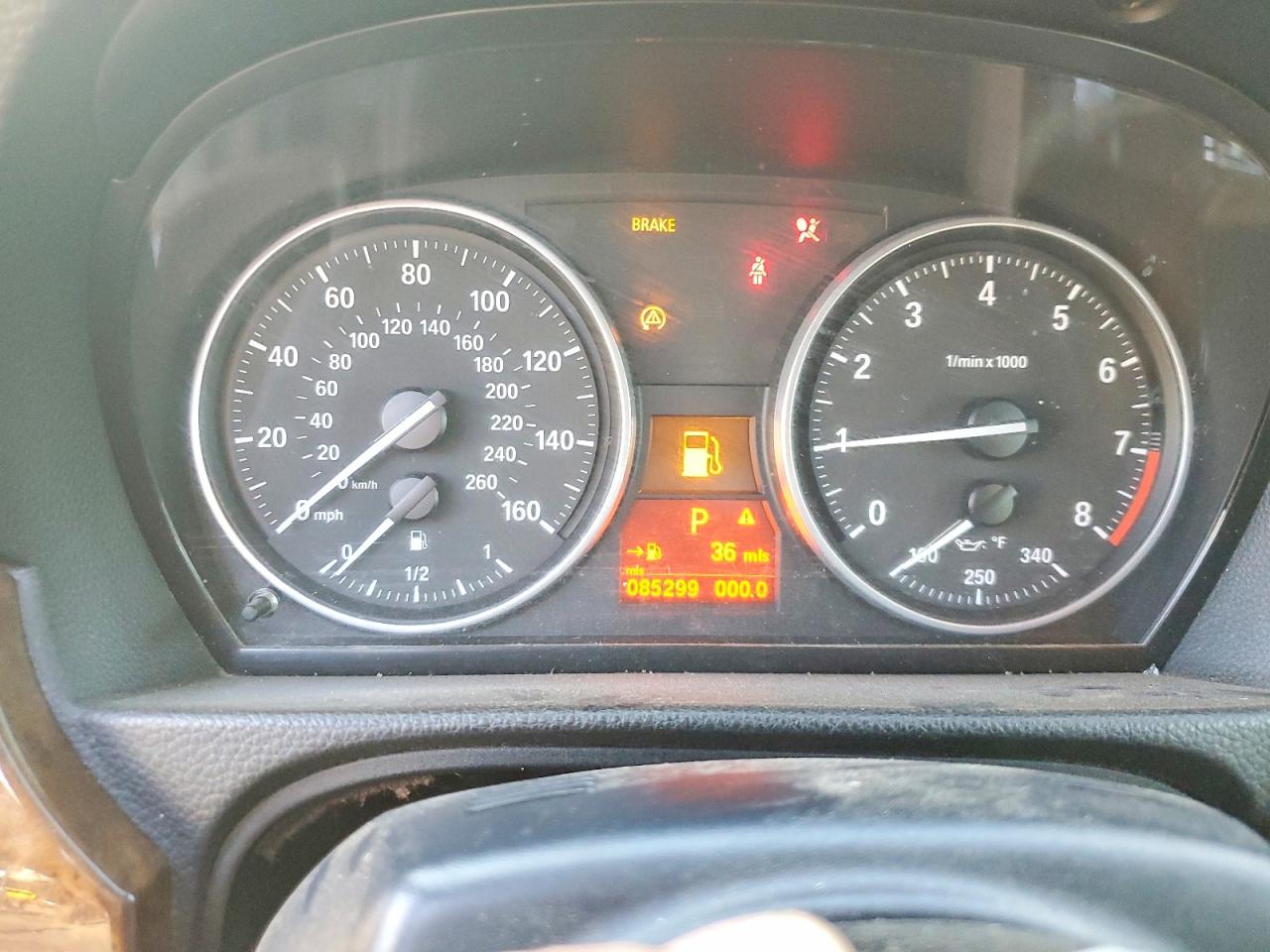 2008 Bmw 328 I Gray vin: WBAWL13578PX18451