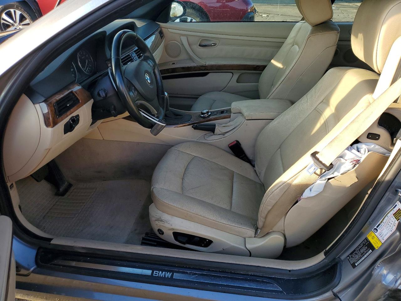 2008 Bmw 328 I Gray vin: WBAWL13578PX18451