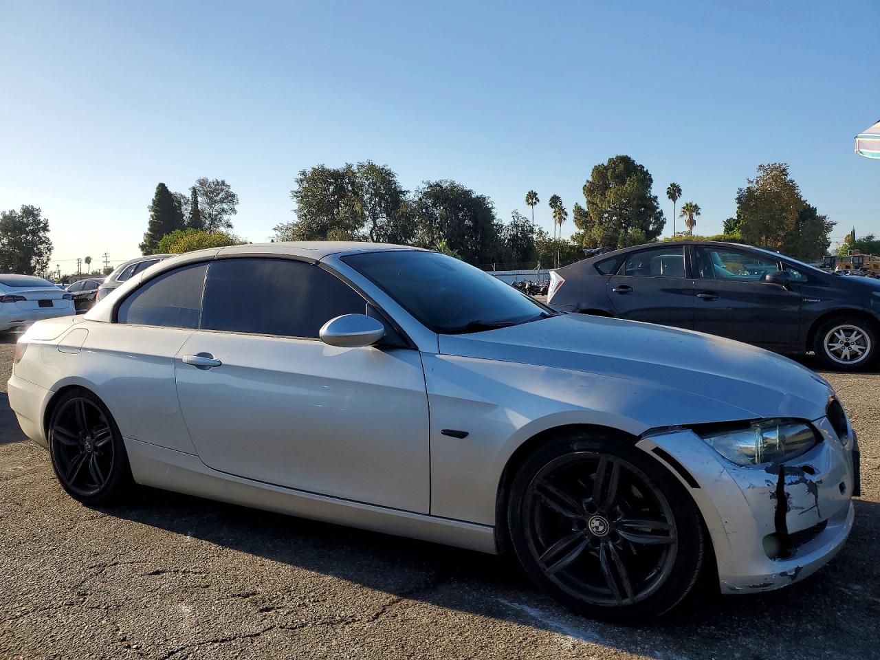 2009 Bmw 328 I Silver vin: WBAWL13579PX23408