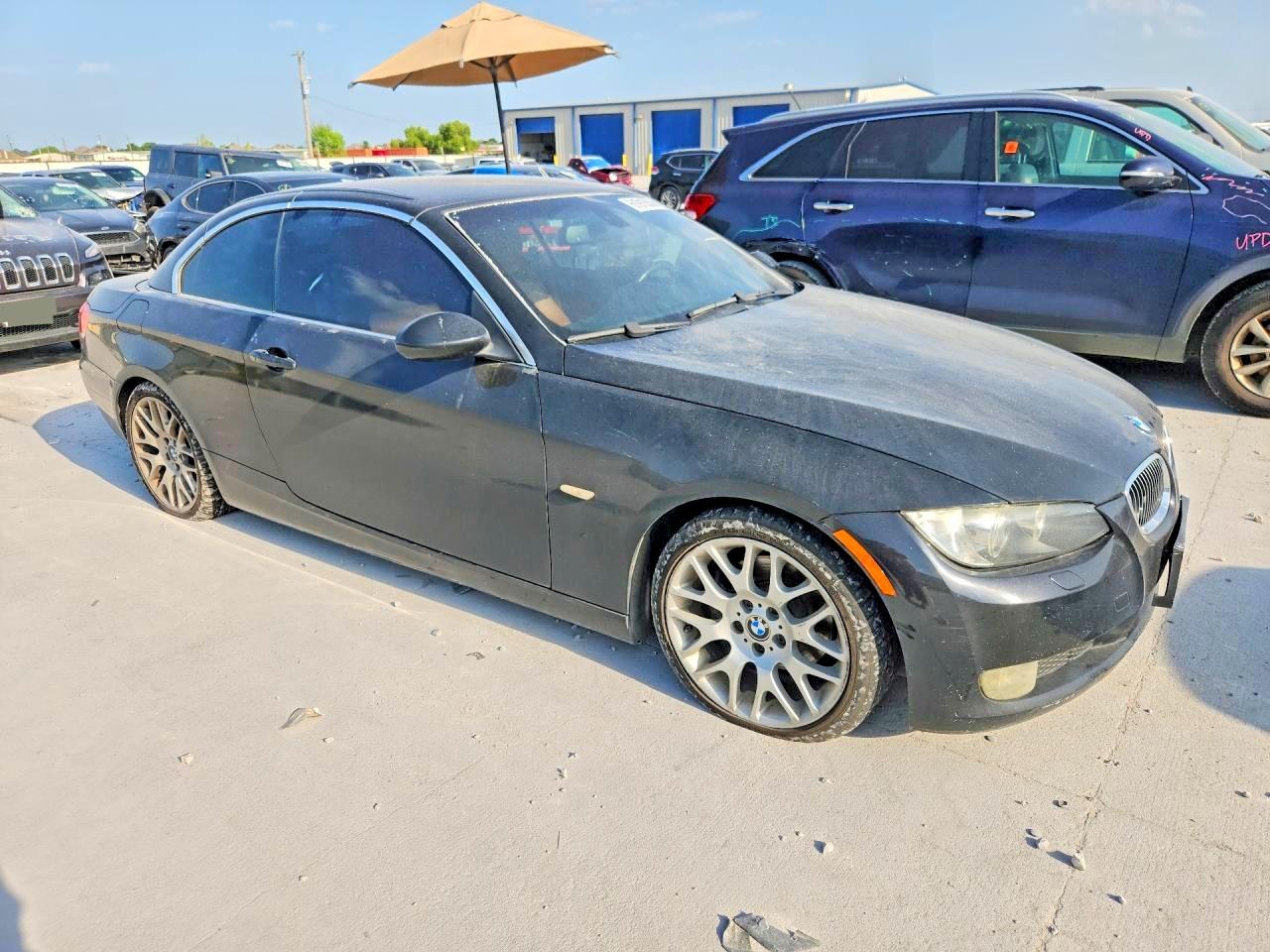2007 Bmw 328 I Черный vin: WBAWL13587PX14648