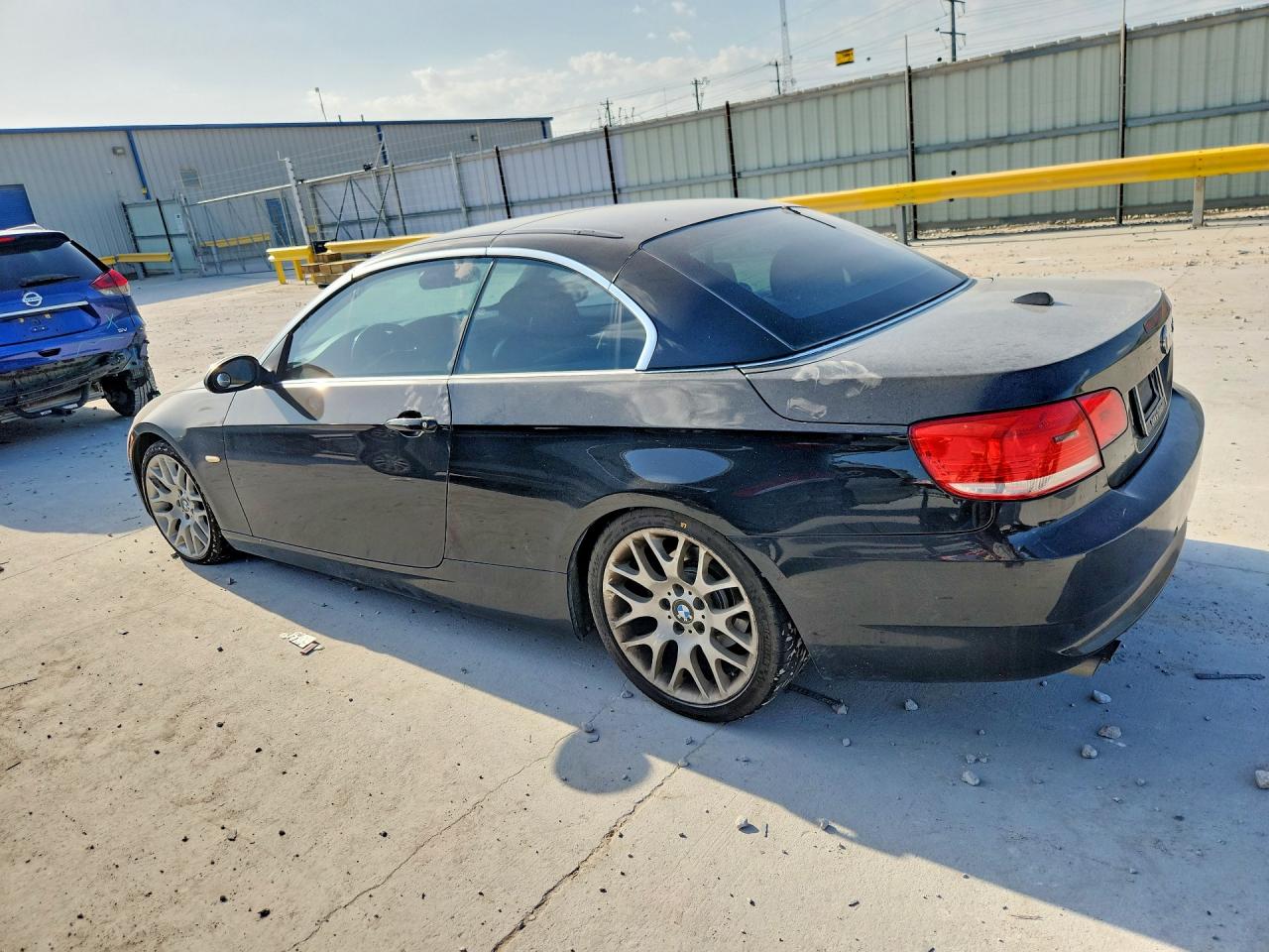 2007 Bmw 328 I Черный vin: WBAWL13587PX14648