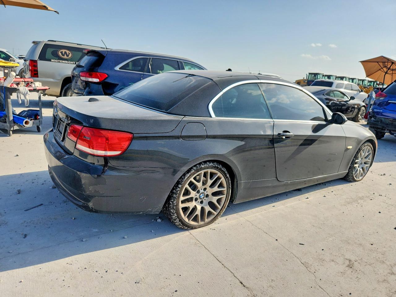 2007 Bmw 328 I Черный vin: WBAWL13587PX14648