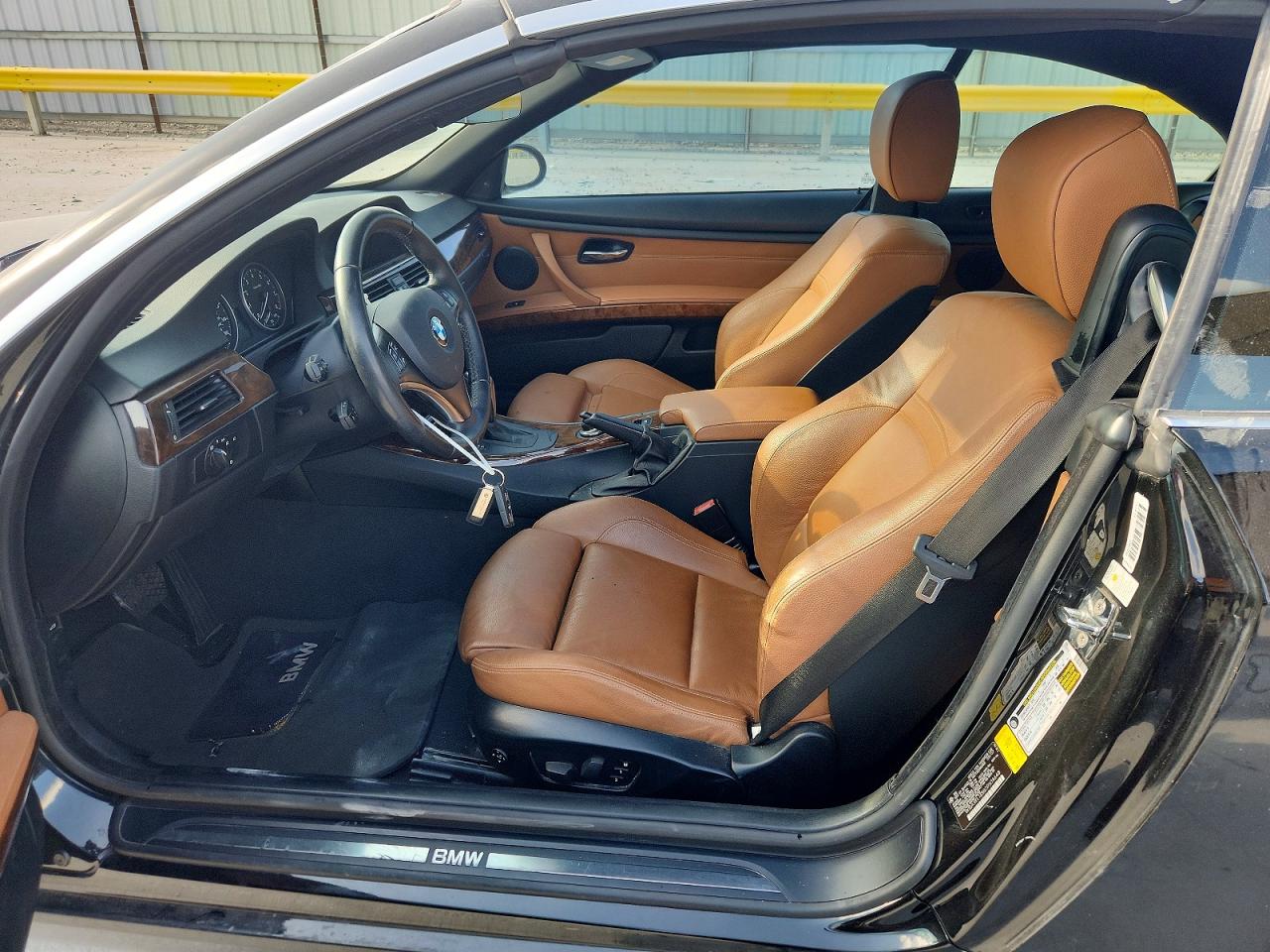 2007 Bmw 328 I Черный vin: WBAWL13587PX14648