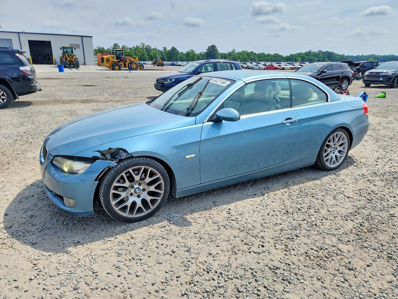 2008 Bmw 328 I Blue vin: WBAWL13588PX20404