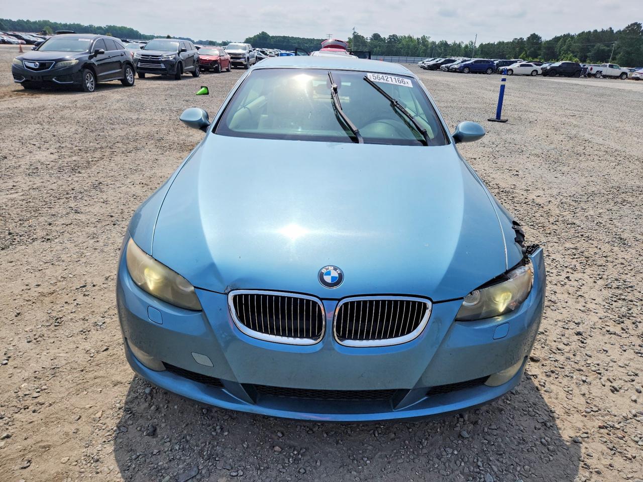 2008 Bmw 328 I Blue vin: WBAWL13588PX20404